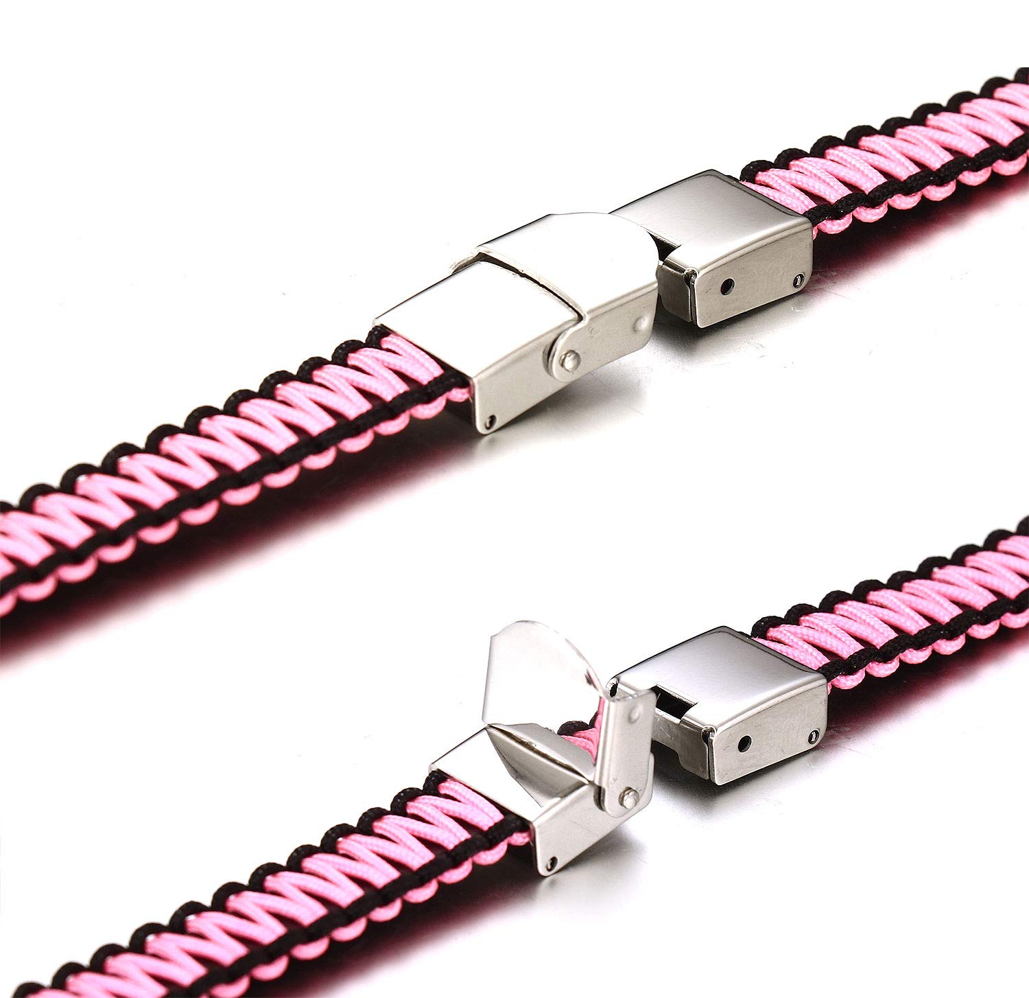 Diabetes Medical Alert ID Bracelet for Women & Men - Adjustable Handmade Nylon Braided Emergency Medical Bracelet for Diabetic Patients - Perfect for Daily Wear, Travel & Emergency Situations