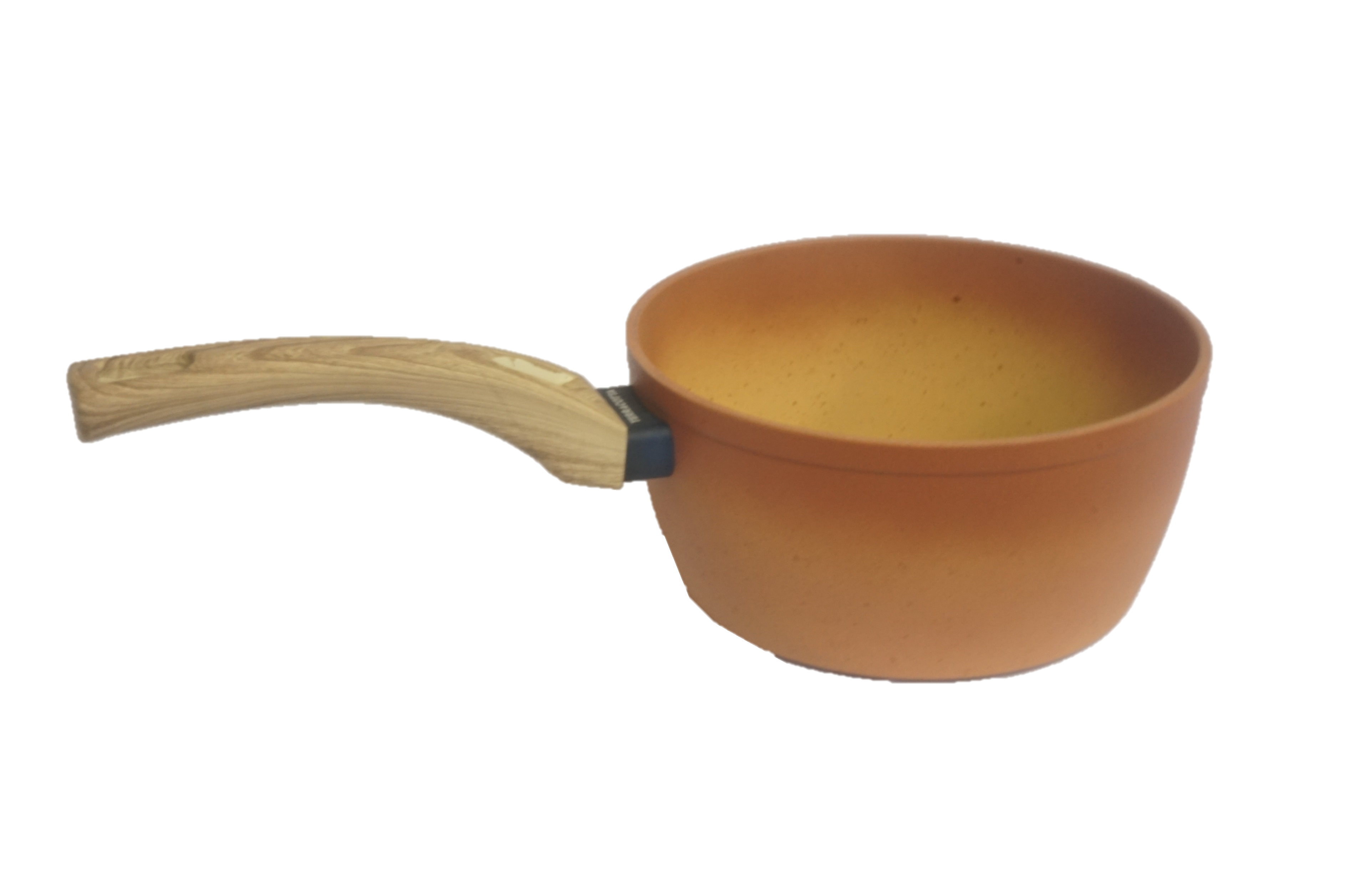 NEWARE Terracotta 8-Inch Sauce Pot - Traditional Clay Cooking Pot for Boiling Water, Making Tea & Soup - Perfect for Stovetop, Camping & Kitchen Use