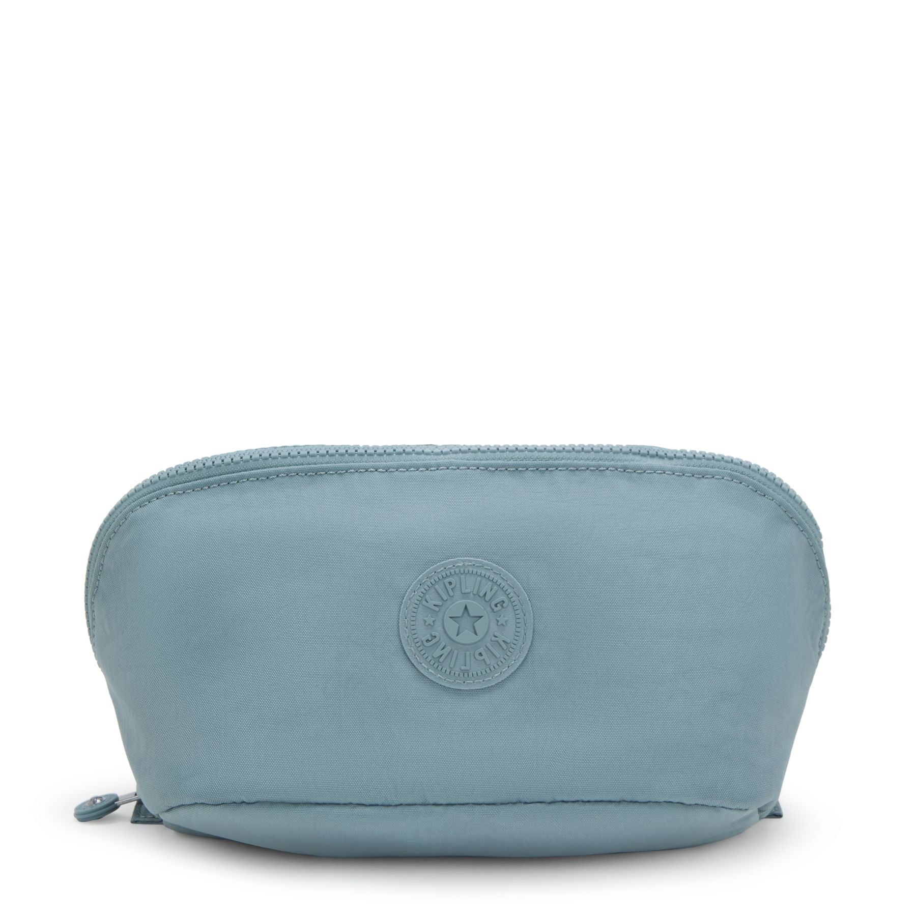Kipling Mirko Medium Toiletry Bag - Waterproof Travel Cosmetic Organizer for Women & Men, Perfect for Gym, Vacation & Weekend Trips (Relaxed Grey)