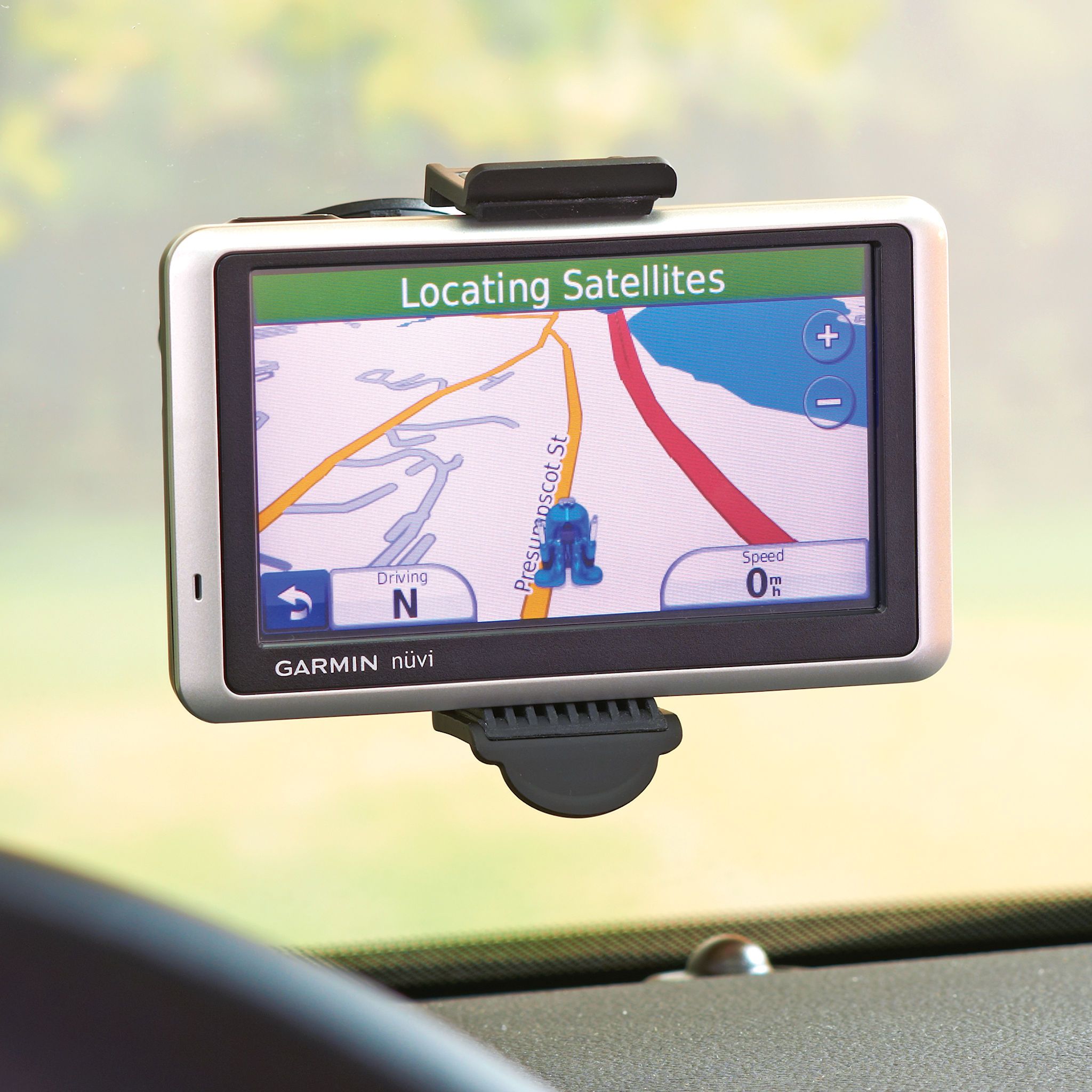 Best Car Windshield Phone Mount Holder - Universal Hands-Free GPS Navigation Stand for iPhone & Android - Perfect for Driving, Rideshare & Road Trips