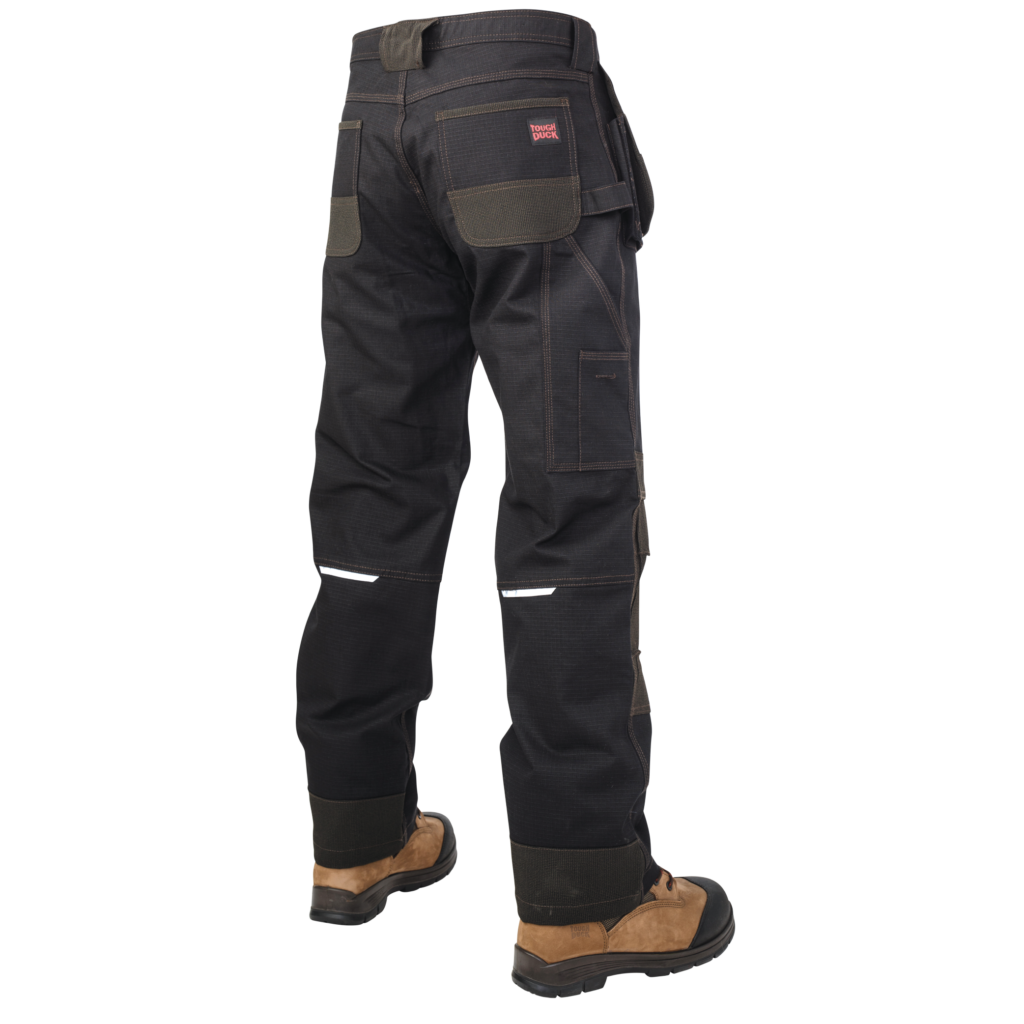Tough Duck Flex Ripstop Contractor Work Pants WP07 - Durable & Comfortable for Construction, Landscaping & Outdoor Jobs