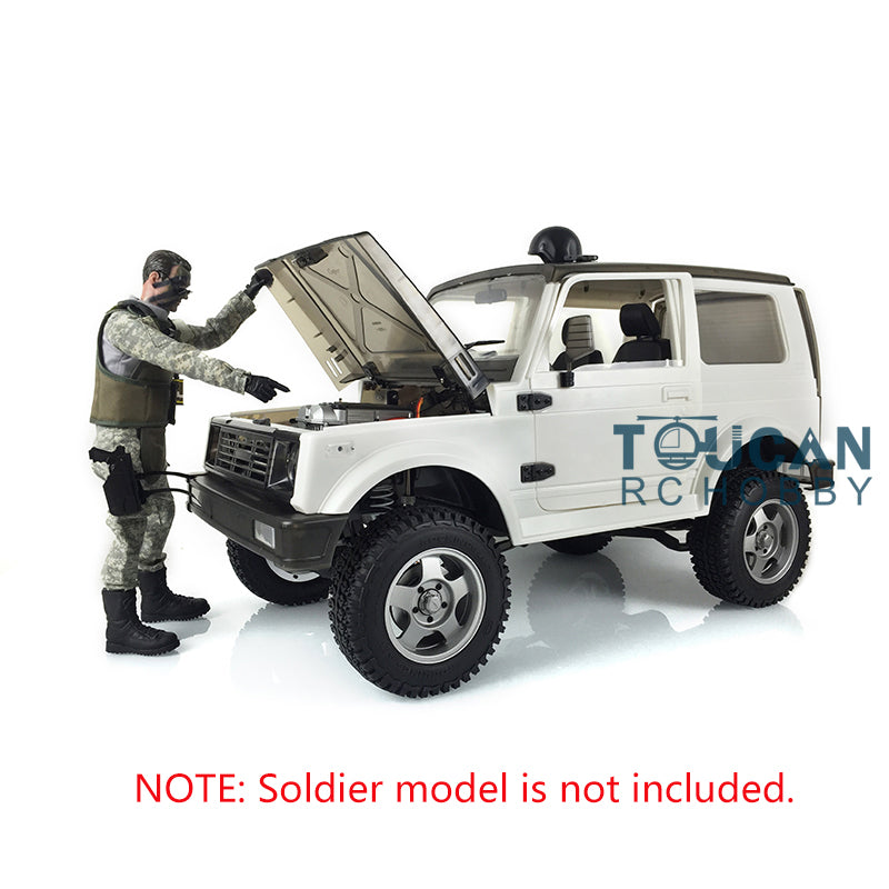 1/6 Scale Capo Crawler RC Off-Road Vehicle - I6S Motor, ESC, Roof Light, Steering - Ready-to-Run for Rock Crawling & Trail Adventures