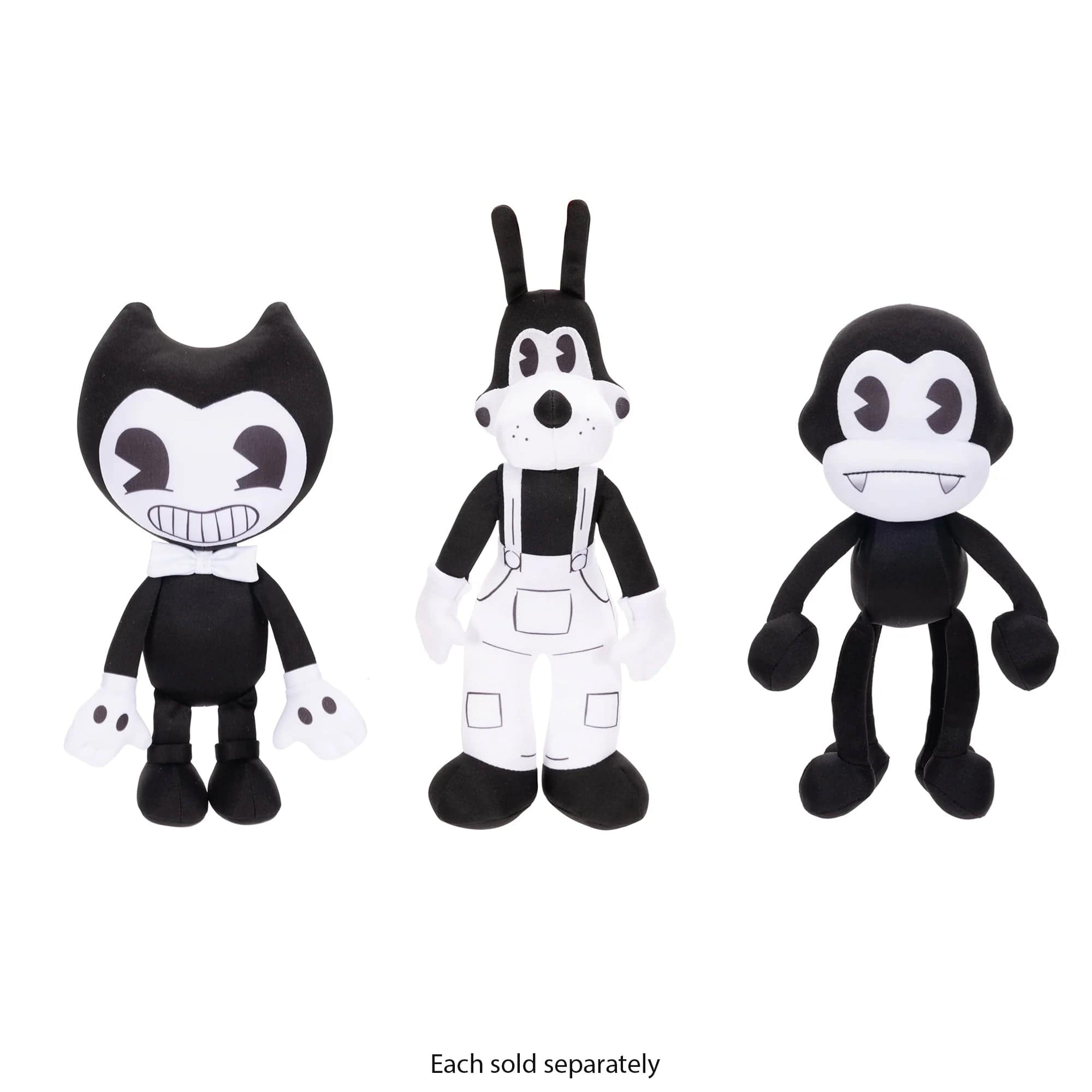 Jakks Pacific Bendy and the Ink Machine Boris Plush Toy - 9 Inch Soft Stuffed Animal for Kids, Collectors & Fans | Perfect for Gifts, Room Decor & Themed Parties