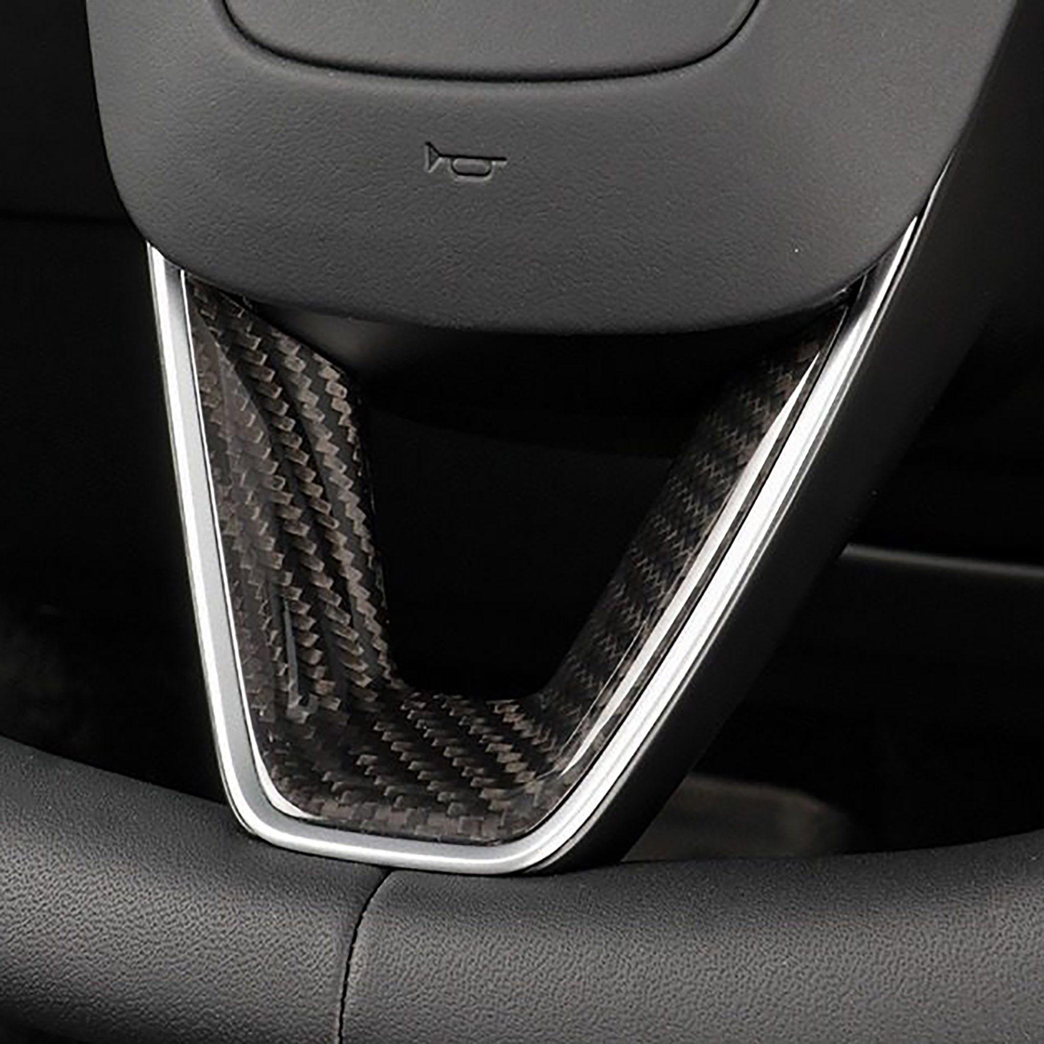 Premium Real Carbon Fiber Steering Wheel Trim for Tesla Model 3 Highland 2024+ | Upgrade Interior | Enhanced Grip & Style | Perfect for Daily Driving & Car Enthusiasts