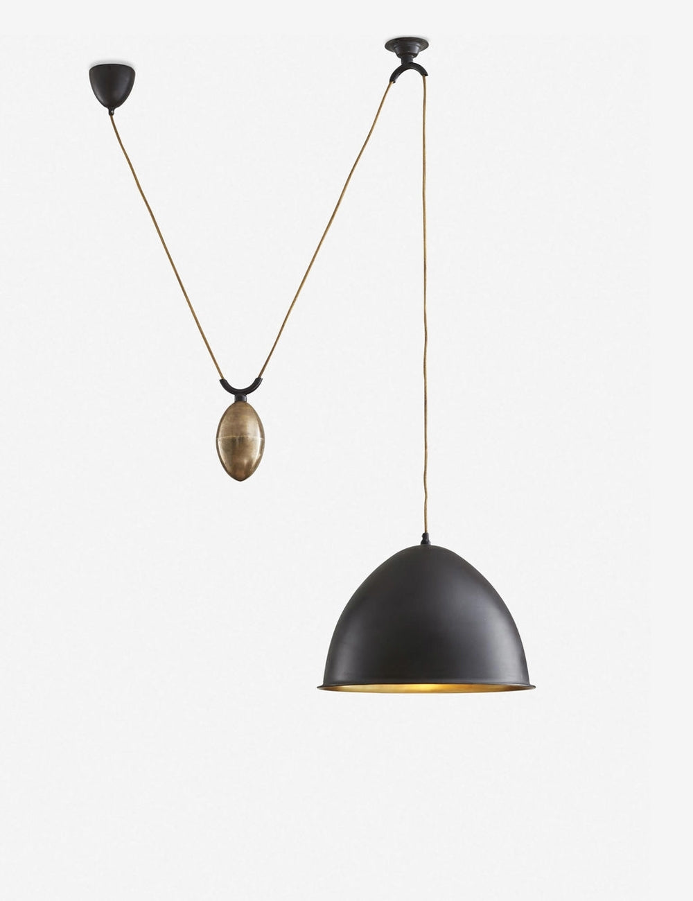 Barry Dixon Egg Drop Pendant Light - Modern Glass Hanging Lamp for Dining Room, Kitchen Island & Bedroom Lighting | Arteriors Home Decor