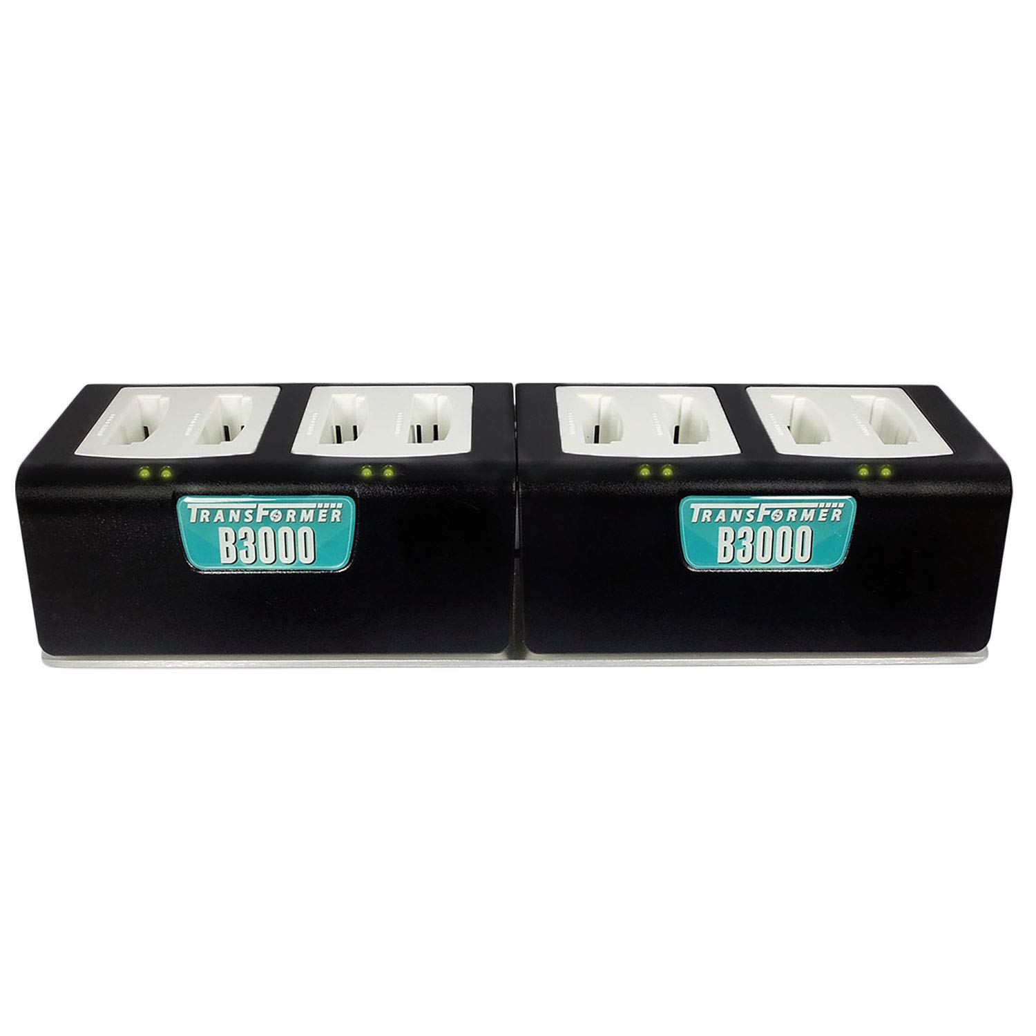 8-Bay Fast Charger for Vocera B3000 Batteries with Power Supply | Multi-Device Charging Station for Healthcare & Industrial Use