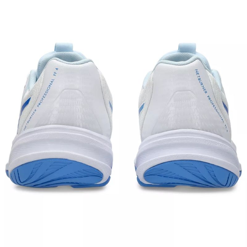 ASICS Netburner Professional FF 4 Women's Netball Shoes - High Performance Indoor Court Shoes for Competitive Netball Players - Perfect for Training and Tournament Play