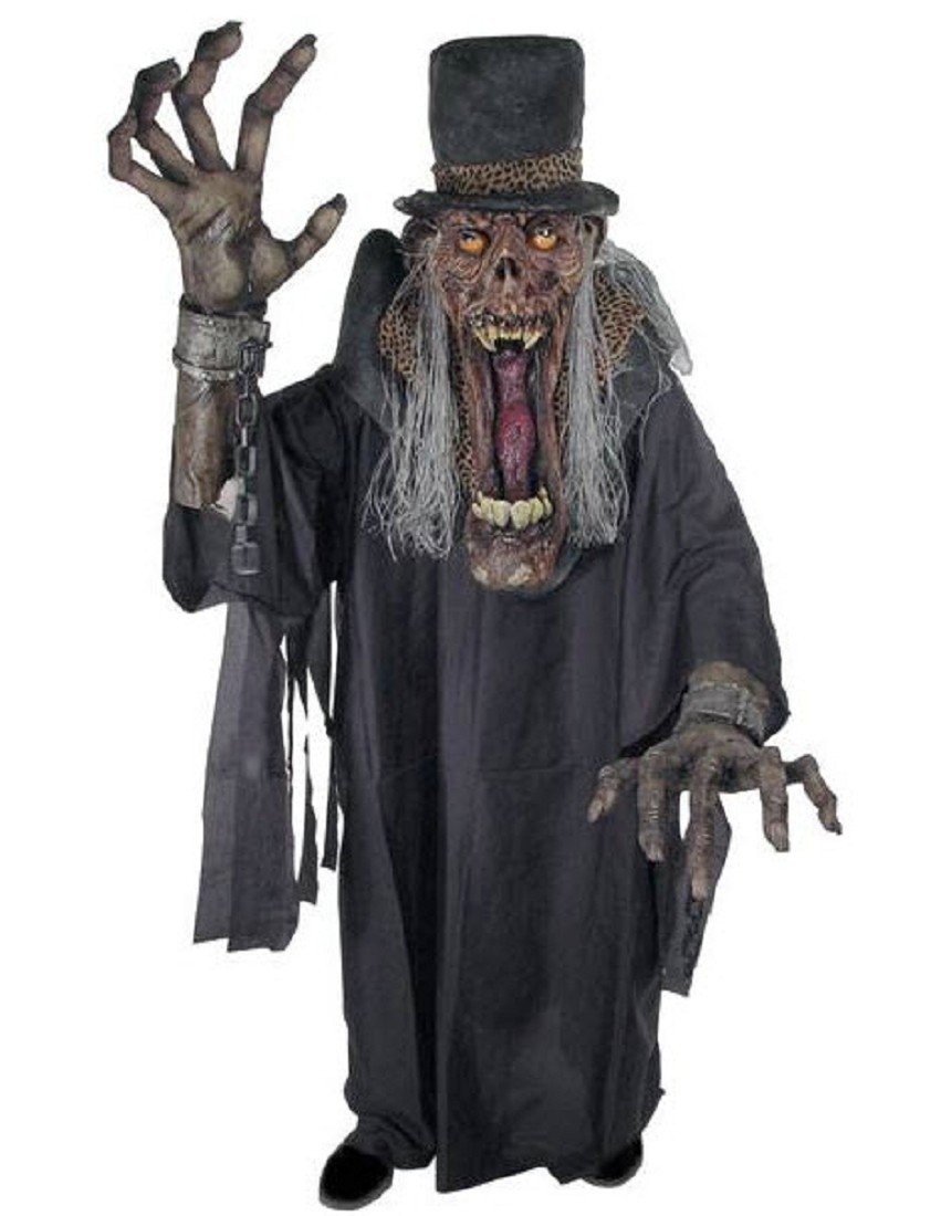 Men's Creature Reacher Zombie Costume - Halloween Horror Outfit for Cosplay & Scary Parties | Perfect for Horror Nights, Themed Events & Zombie Walks