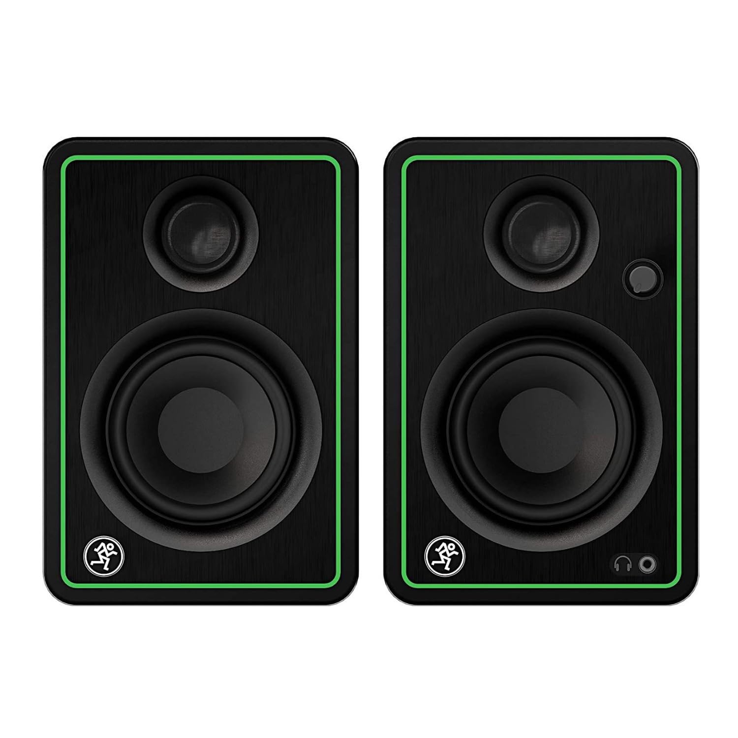 Mackie CR3-XBT 3-Inch Bluetooth Studio Monitors with Adjustable Stands - Premium Multimedia Speakers for Home Recording, Gaming & Music Production (Pair Bundle)