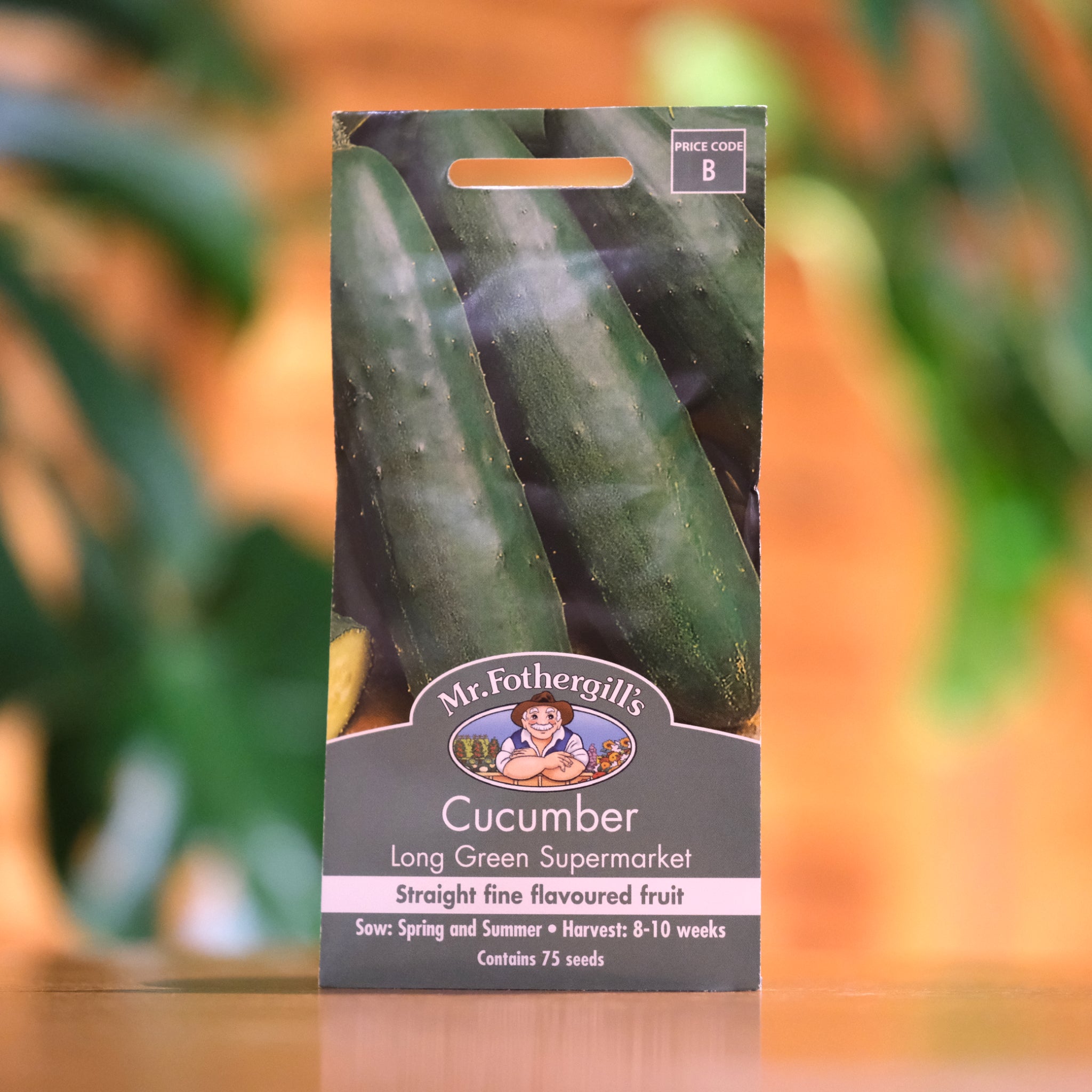 Fresh Long Green Cucumbers for Salads, Pickling & Healthy Snacks - Crisp & Juicy Supermarket Cucumbers for Smoothies, Sandwiches & Hydration