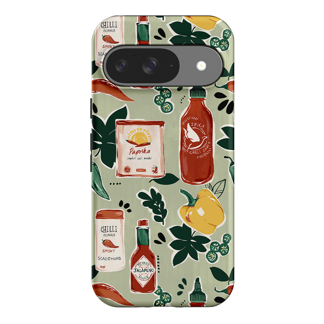 Durable Chilli Pepper Shockproof Phone Case - Trendy & Protective Cover for iPhone & Samsung - Perfect for Outdoor Adventures & Daily Use
