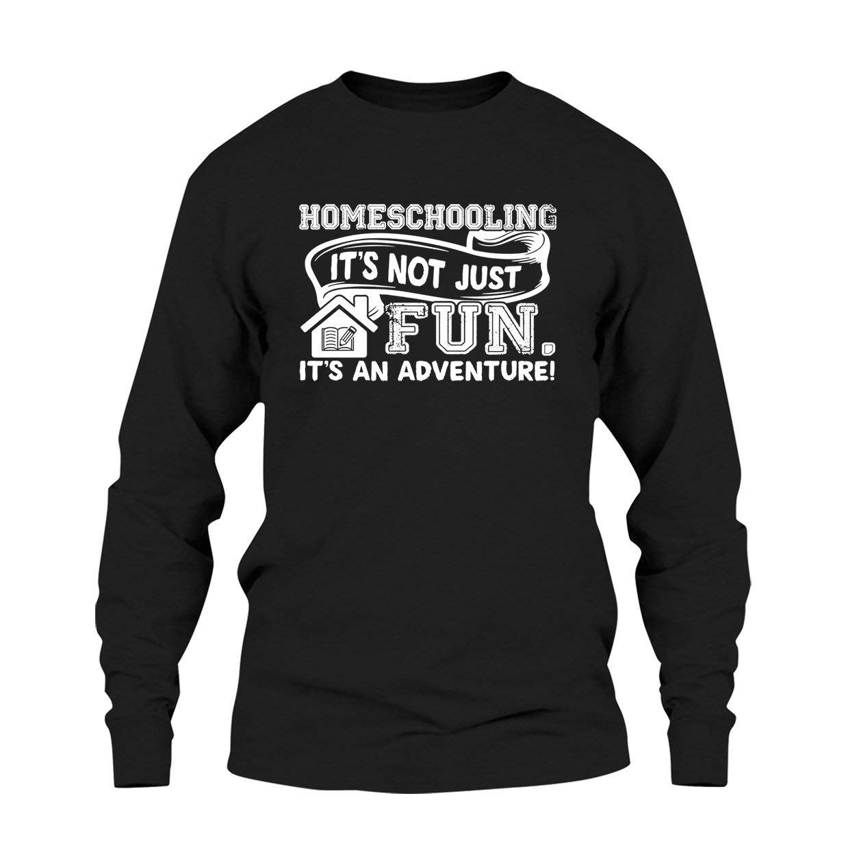 Best Homeschooling is an Adventure T-Shirt for Men & Women - Comfortable Cotton Tee for Homeschool Parents, Teachers & Educators - Perfect for Casual Wear, School Events & Family Activities