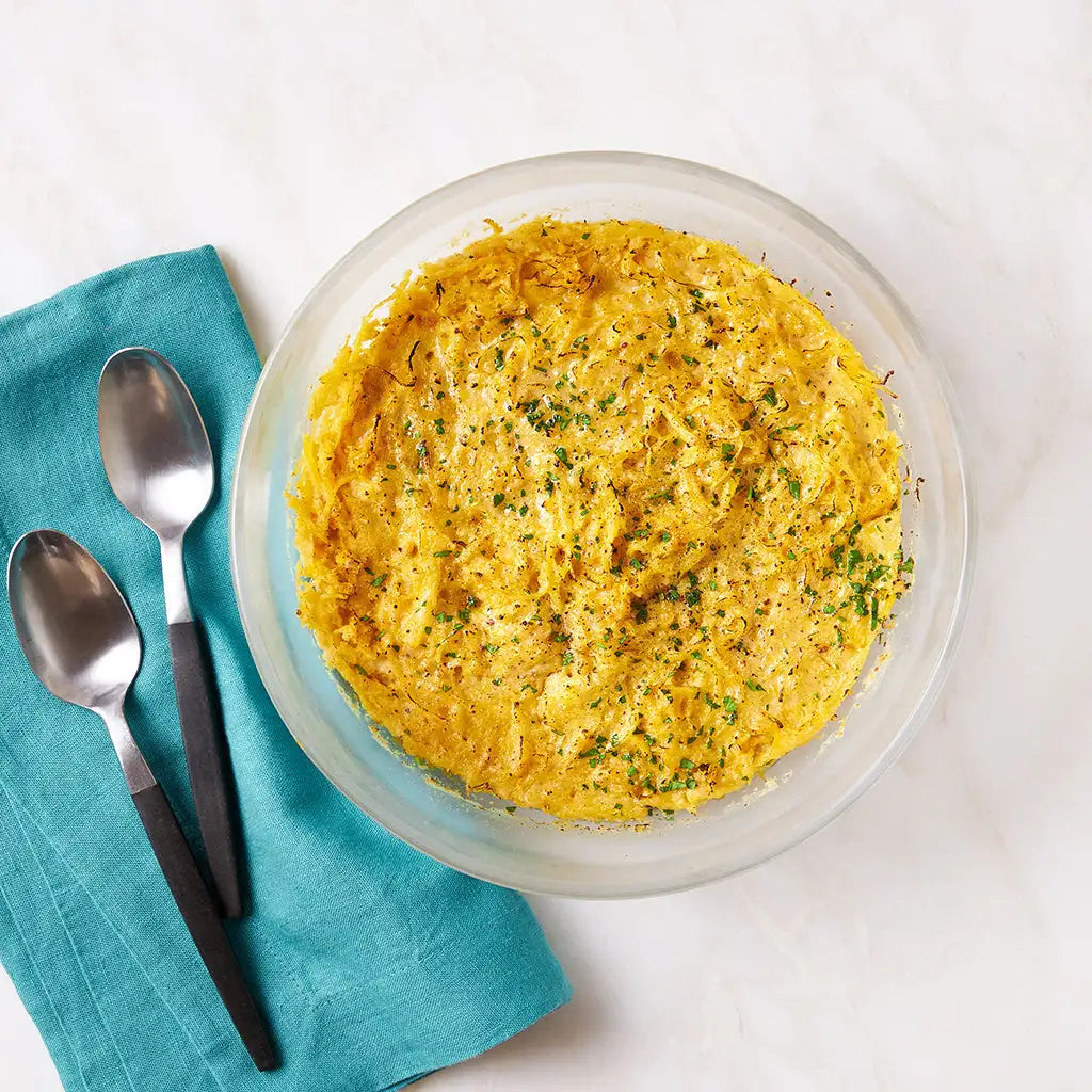 Althea Brown's Whole30 Spaghetti Squash Mac & Cheese - Healthy Low-Carb Pasta Alternative for Keto, Paleo & Gluten-Free Diets | Perfect for Meal Prep & Family Dinners