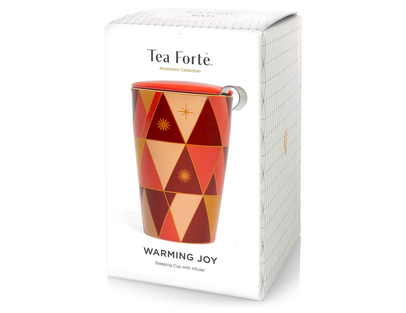 KATI® Premium Glass Steeping Cup with Infuser - Perfect for Loose Leaf Tea, Herbal Tea & Coffee - Ideal for Home, Office & Tea Lovers