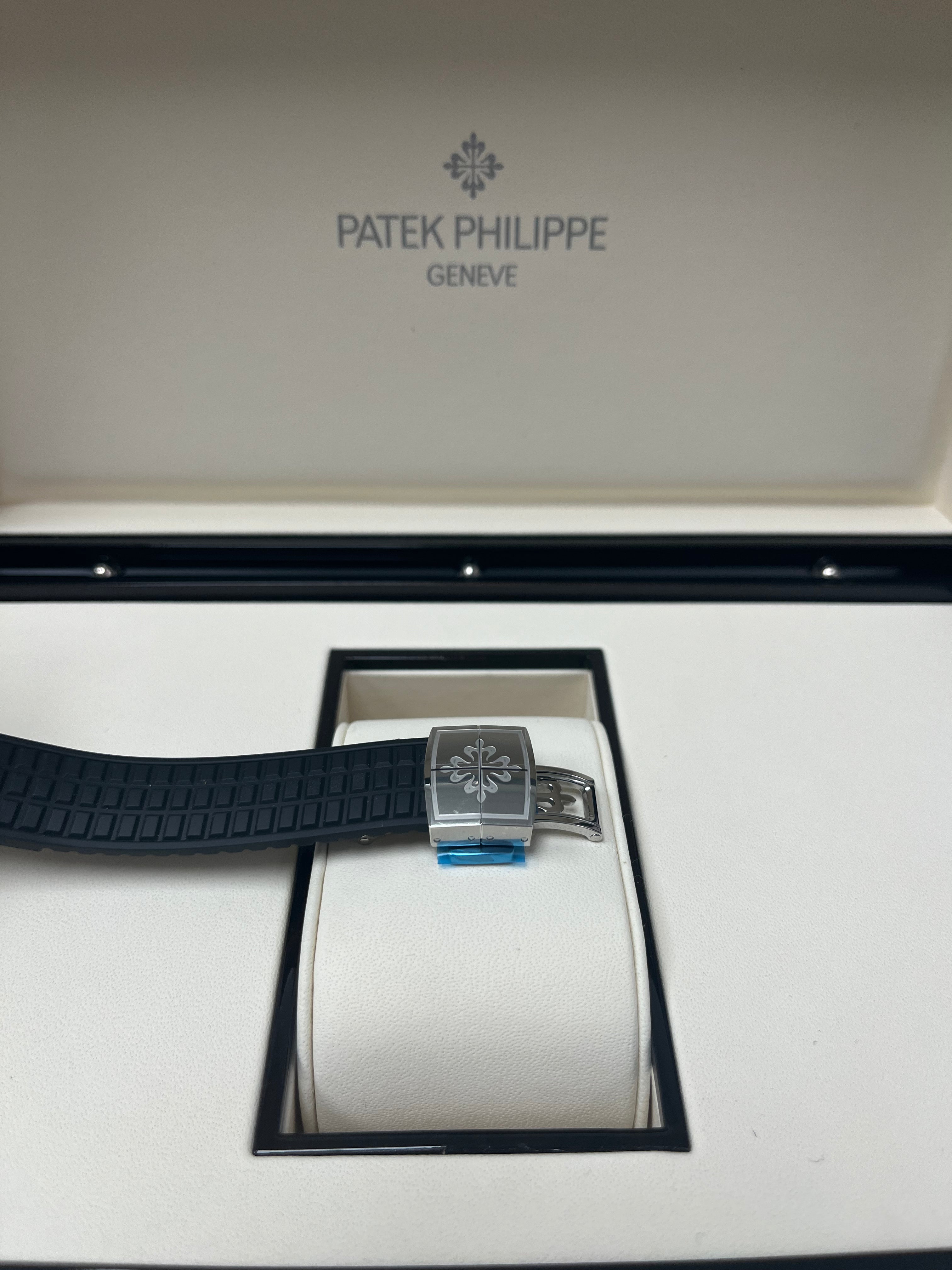 Patek Philippe Aquanaut Luce Black Diamond Dial Stainless Steel Watch Ref. 5267/200A-001 - Luxury Timepiece for Men, Business Meetings & Special Occasions