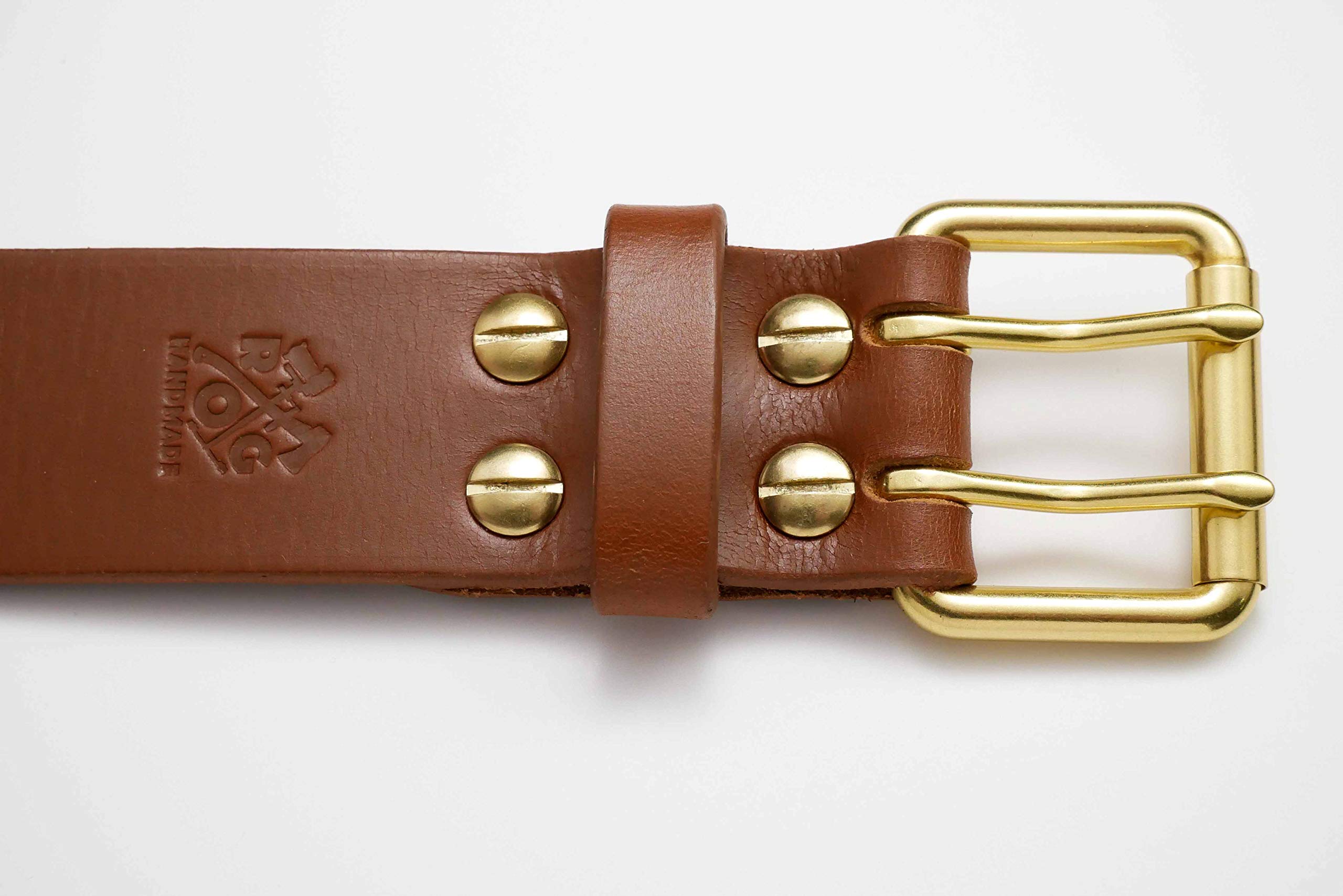 Handmade Genuine Leather Belt for Men - Durable Outdoor Gear & Casual Wear - Perfect for Hiking, Camping & Everyday Use