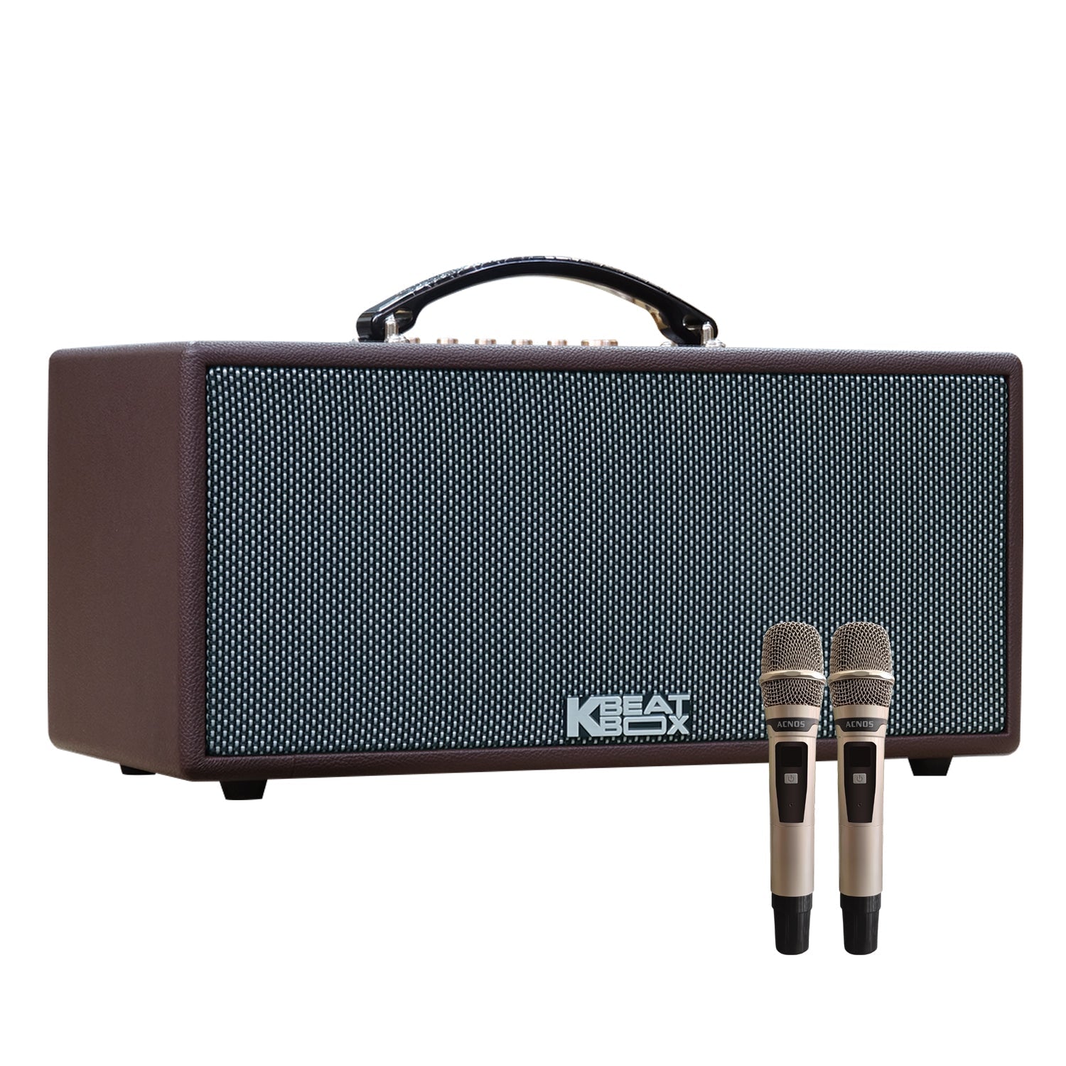 Acnos Soncamedia Kbeatbox CS 366Plus Professional Karaoke Speaker System with Powerful Sound - Perfect for Home Parties, Outdoor Events & Live Performances