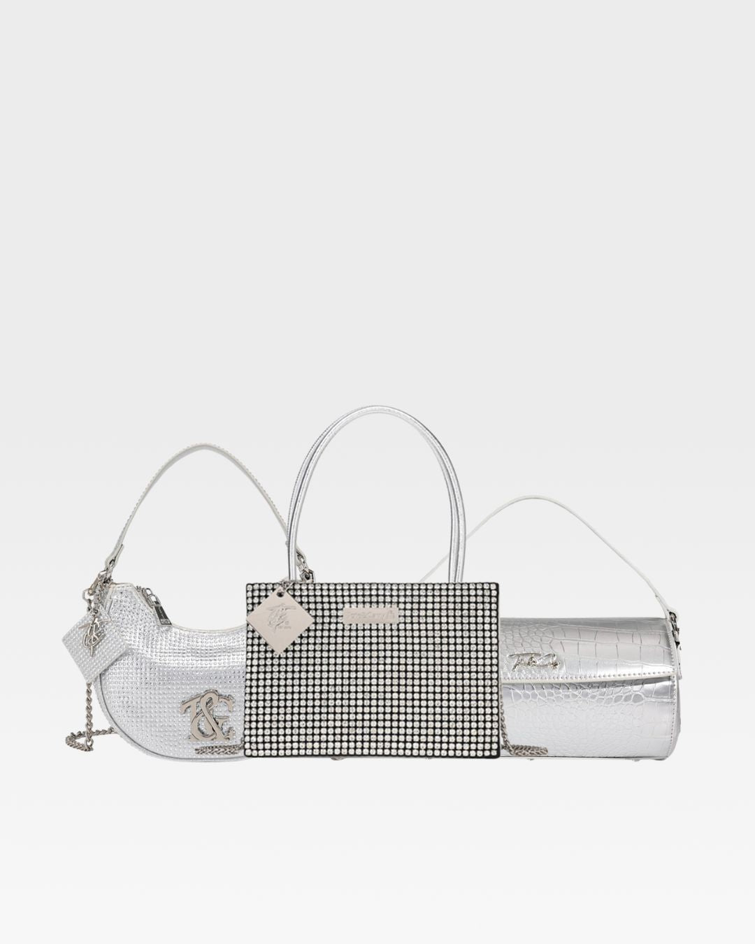3PC Evening Clutch Purses Set - Elegant Women's Party Handbags for Weddings, Prom & Special Occasions