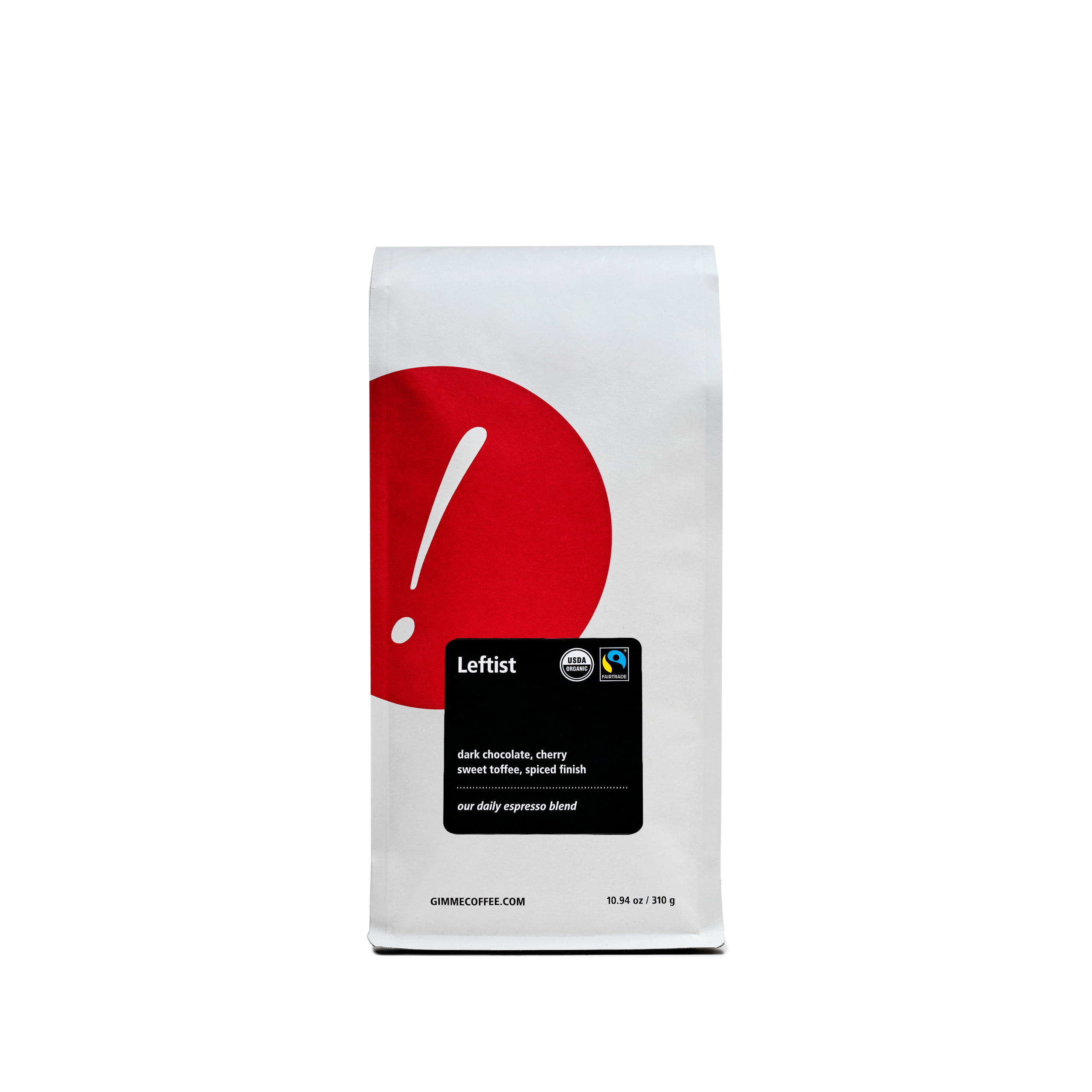 Premium Leftist Espresso Coffee - Rich & Bold Flavor for Coffee Lovers - Perfect for Home Brewing, Office, or Cafes