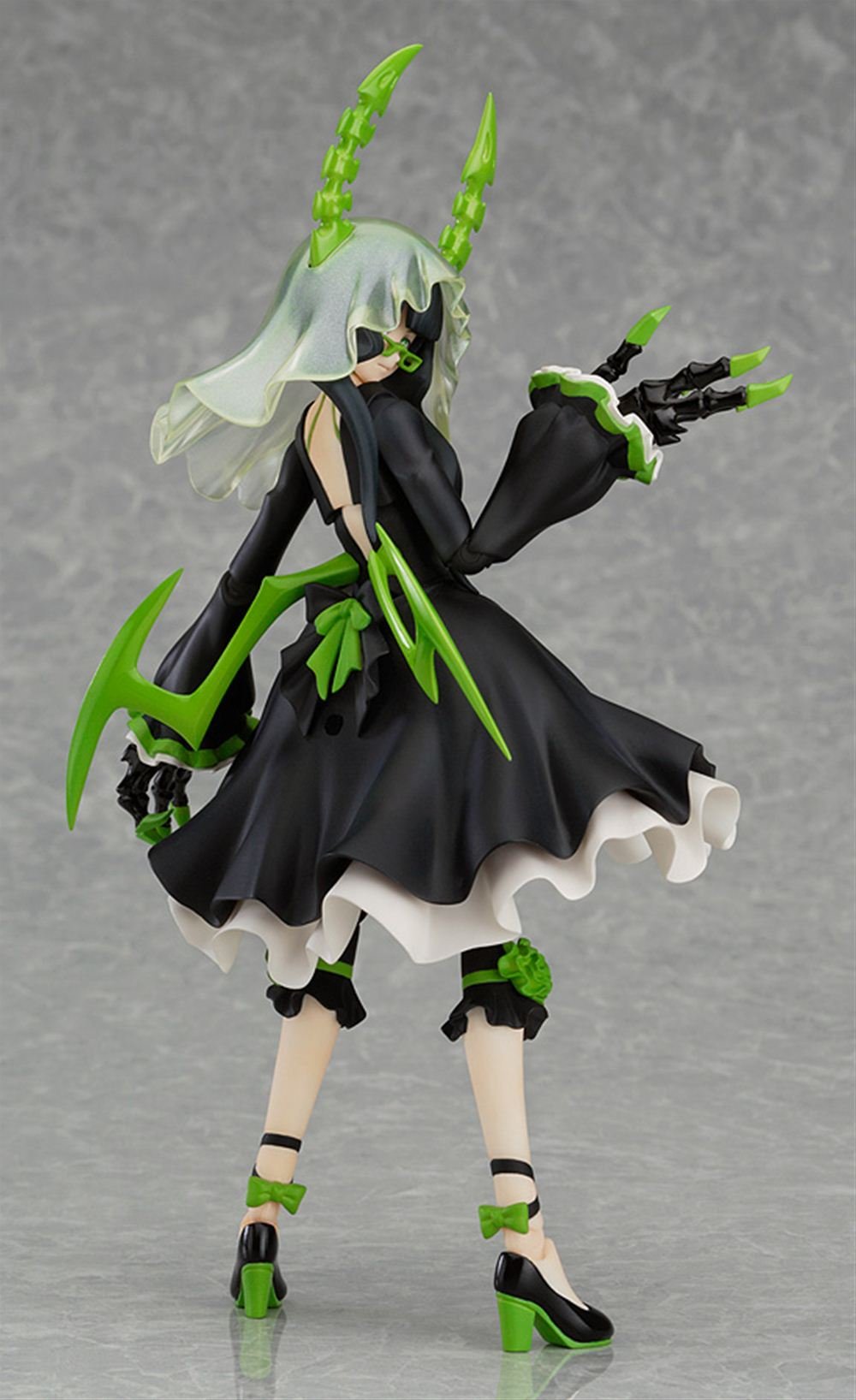 Max Factory Black Rock Shooter: Dead Master TV Animation Version Figma Action Figure - Collectible Anime Figure for Display & Photography - Perfect for Anime Fans & Collectors