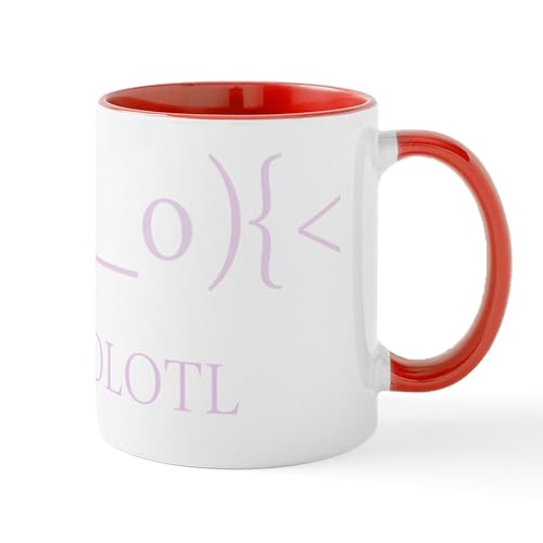 White/Red Inside - Axolotlwhite Mug