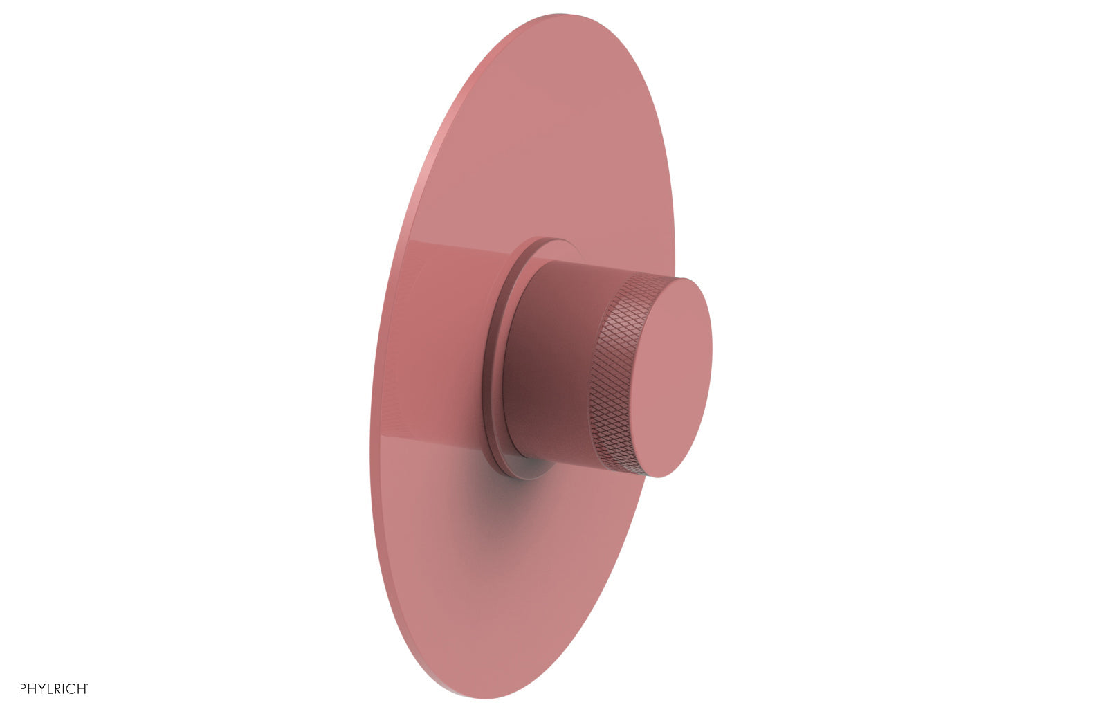 BASIC II Pressure Balance Round Shower Plate & Handle Trim Kit with Knurled Handle - 4 180 GPM Flow Rate - Perfect for Bathroom Renovation and Modern Home Upgrade