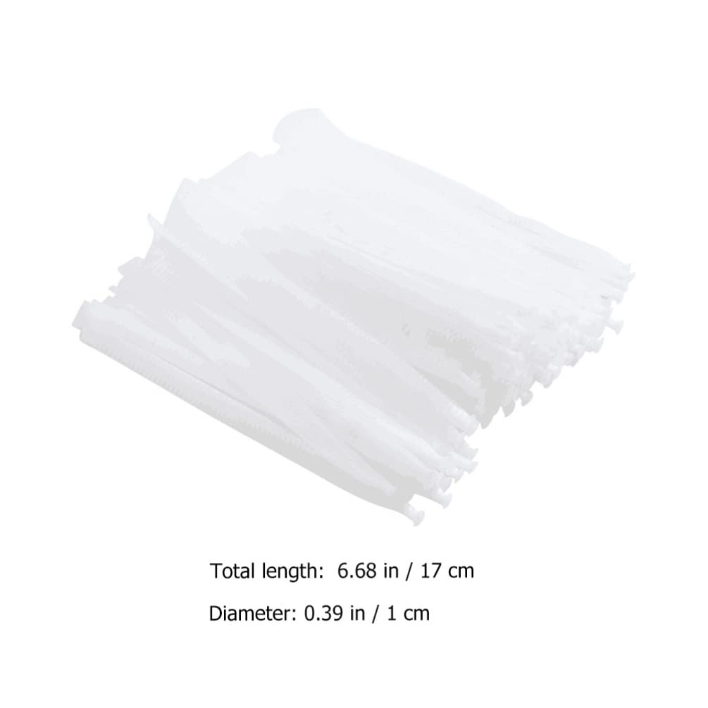 HEMOTON 300Pcs Disposable Sink Strainer Bags - Fine Mesh Kitchen Drain Filter for Vegetables, Fruits & Food Scraps - Prevents Clogging in Sinks, Tubs & Drains - Perfect for Cooking, Cleaning & Waste Disposal
