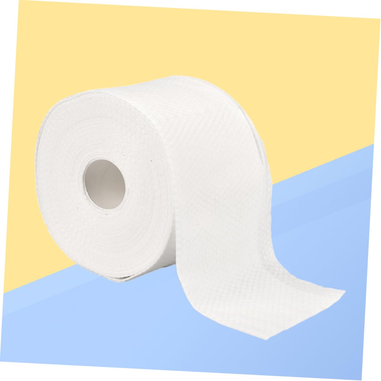 Healeved 9m Roll Thick Non-Woven Cleaning Wipes | Double Grid Cotton Disposable Towels | Skin-Friendly Makeup Remover & Beauty Wipes | Perfect for Home, Salon & Travel Use