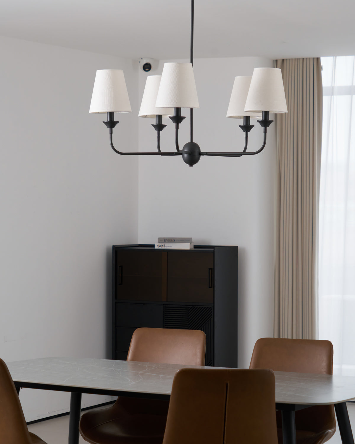 Euphora Crystal Chandelier - Elegant Modern Ceiling Light Fixture for Dining Room, Living Room, Bedroom | Perfect for Home Decor, Wedding, Party & Event Lighting