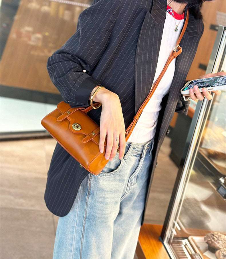 Stylish Genuine Leather Tote Bag for Women - Spacious & Durable Handbag for Work, Travel & Everyday Use
