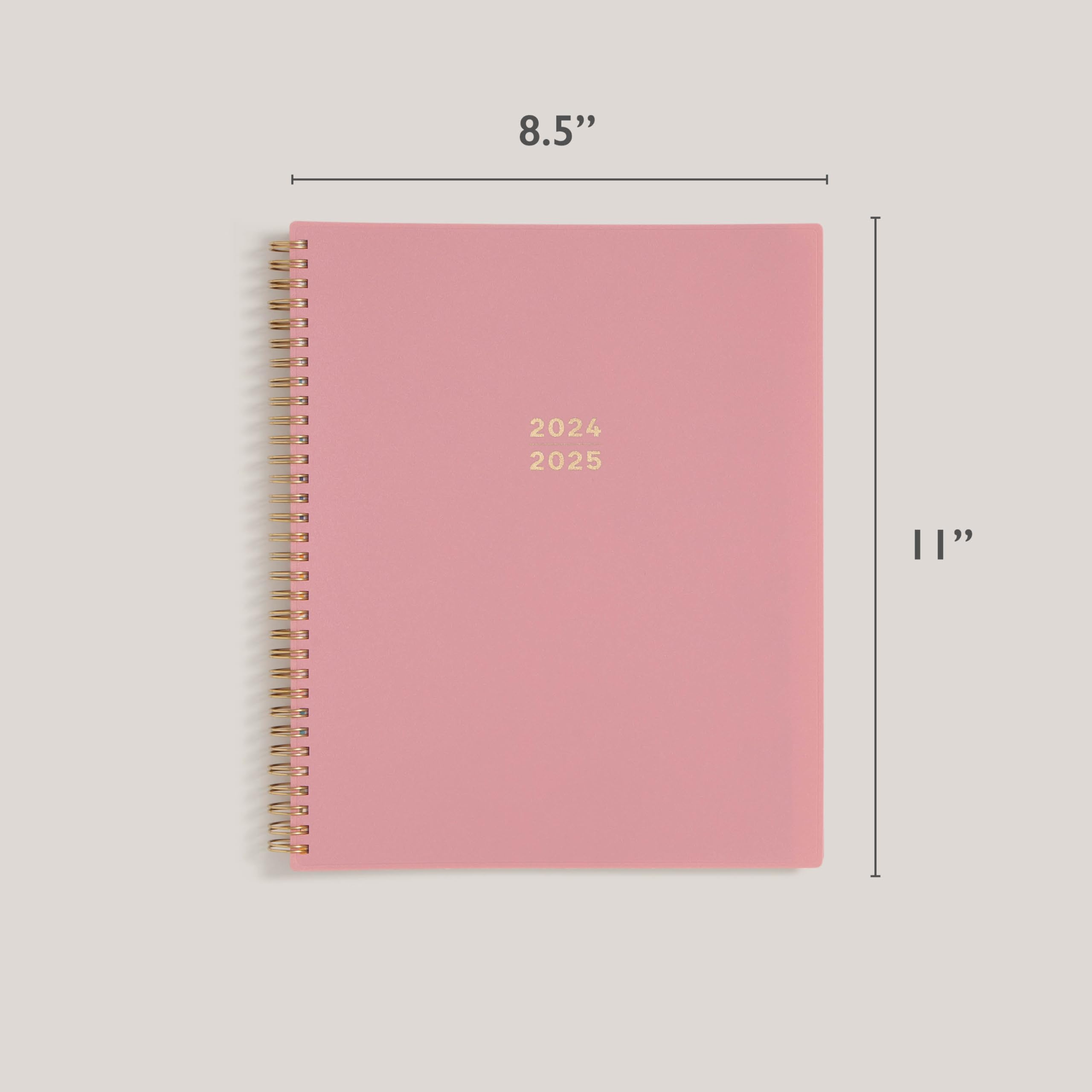 Blue Sky 17-Month Academic Planner 2024-2025 | August 2024 - December 2025 | 8.5