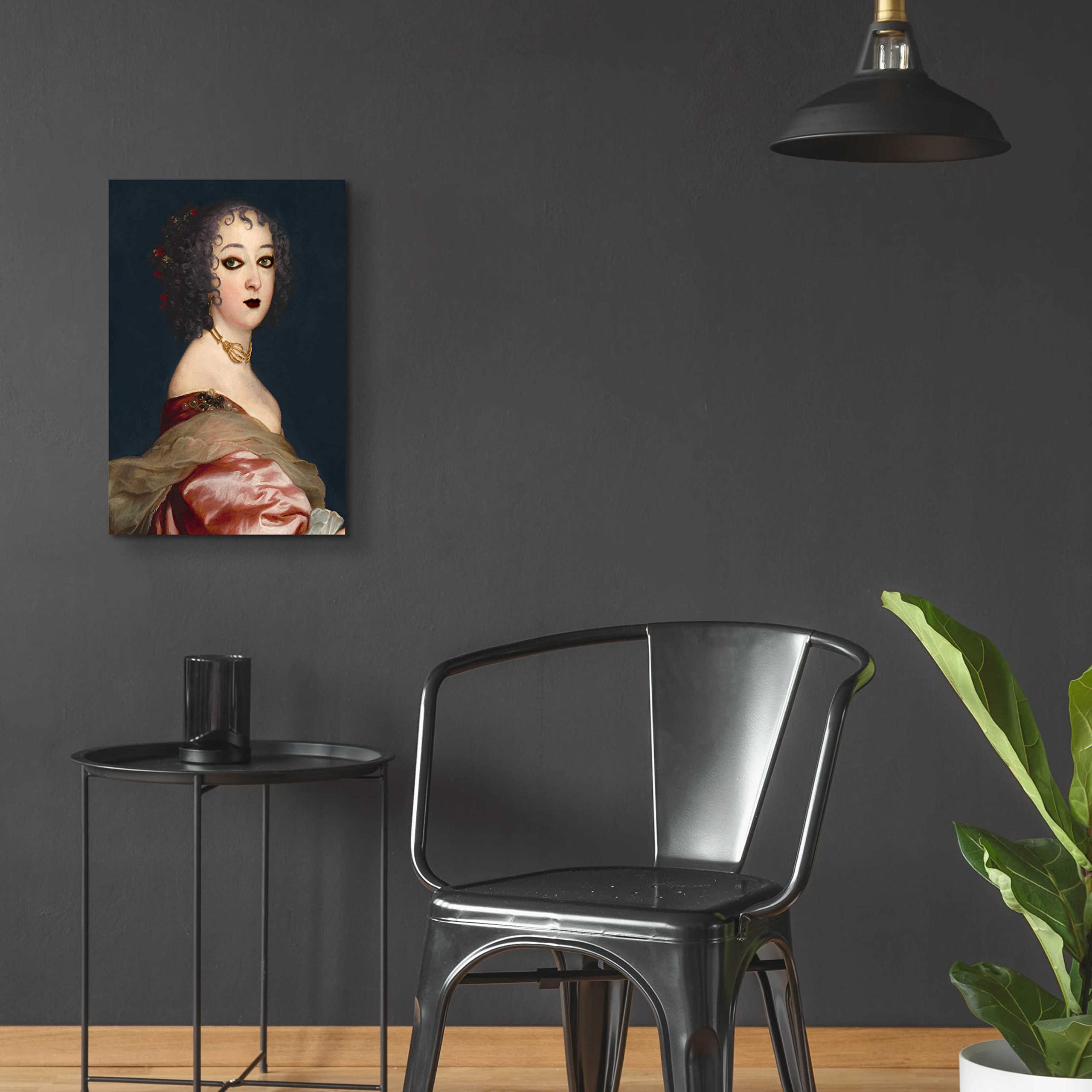 Grace Popp's 'Gothic Jane II' Acrylic Glass Wall Art - 16x24 Inches Modern Home Decor for Living Room, Bedroom & Office