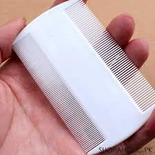 Anti Lice Comb for Kids & Adults - Plastic Nit Removal Comb (2 Pack) - Safe & Effective Head Lice Treatment for Home Use
