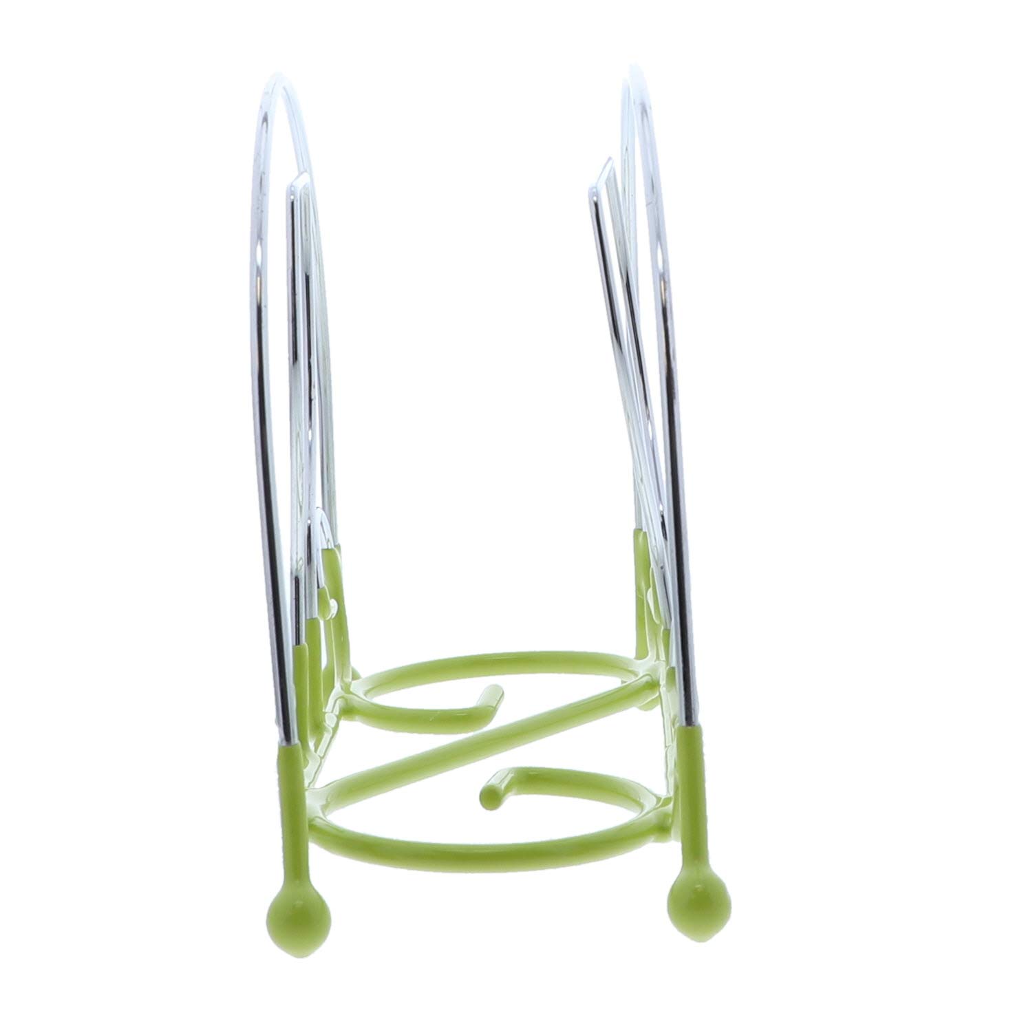 Elegant Green Wine Glass Design Wire Napkin Holders for Kitchen - Perfect for Dining Tables, Restaurants & Party Decor