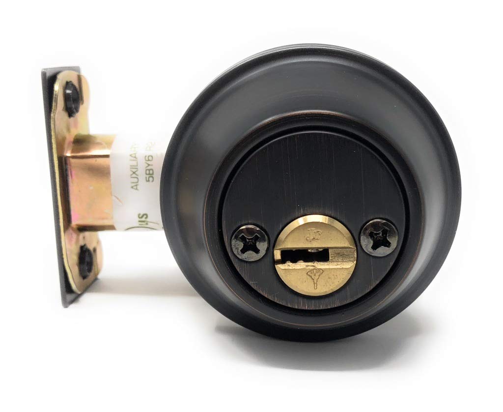 MUL-T-LOCK Cronus Interactive+ Double Cylinder Deadbolt Lock - Oil Rubbed Bronze Finish - High Security Door Lock for Homes & Businesses