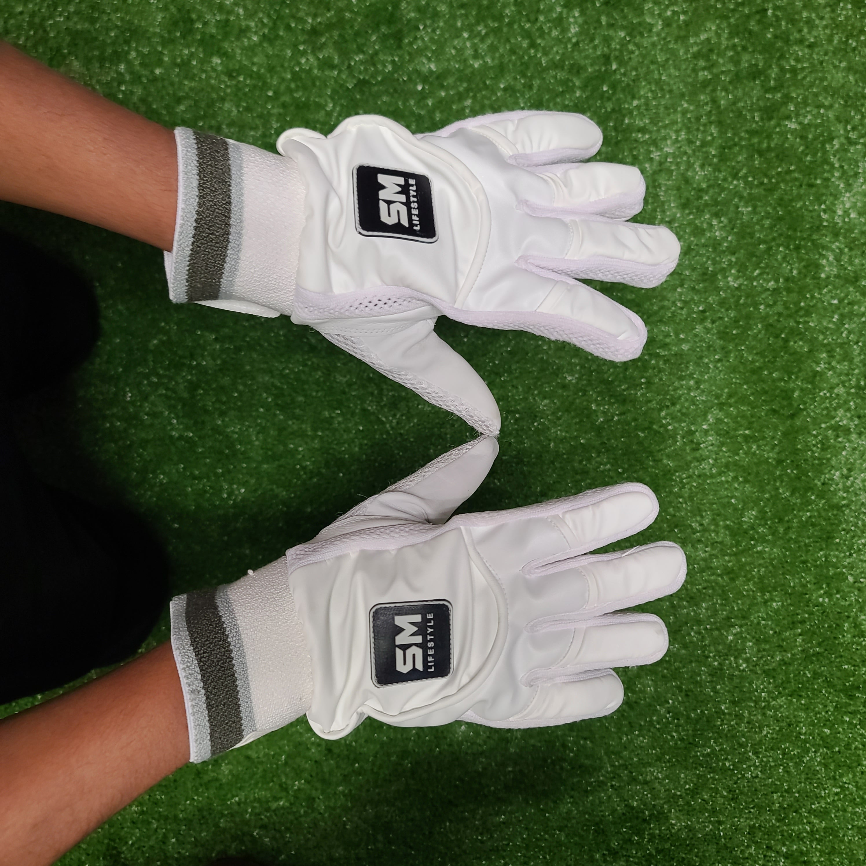Best SM Tennis Ball Adult Cricket Batting Gloves - Ambidextrous Design for Men & Women - Perfect for Tennis Ball Cricket Practice & Matches