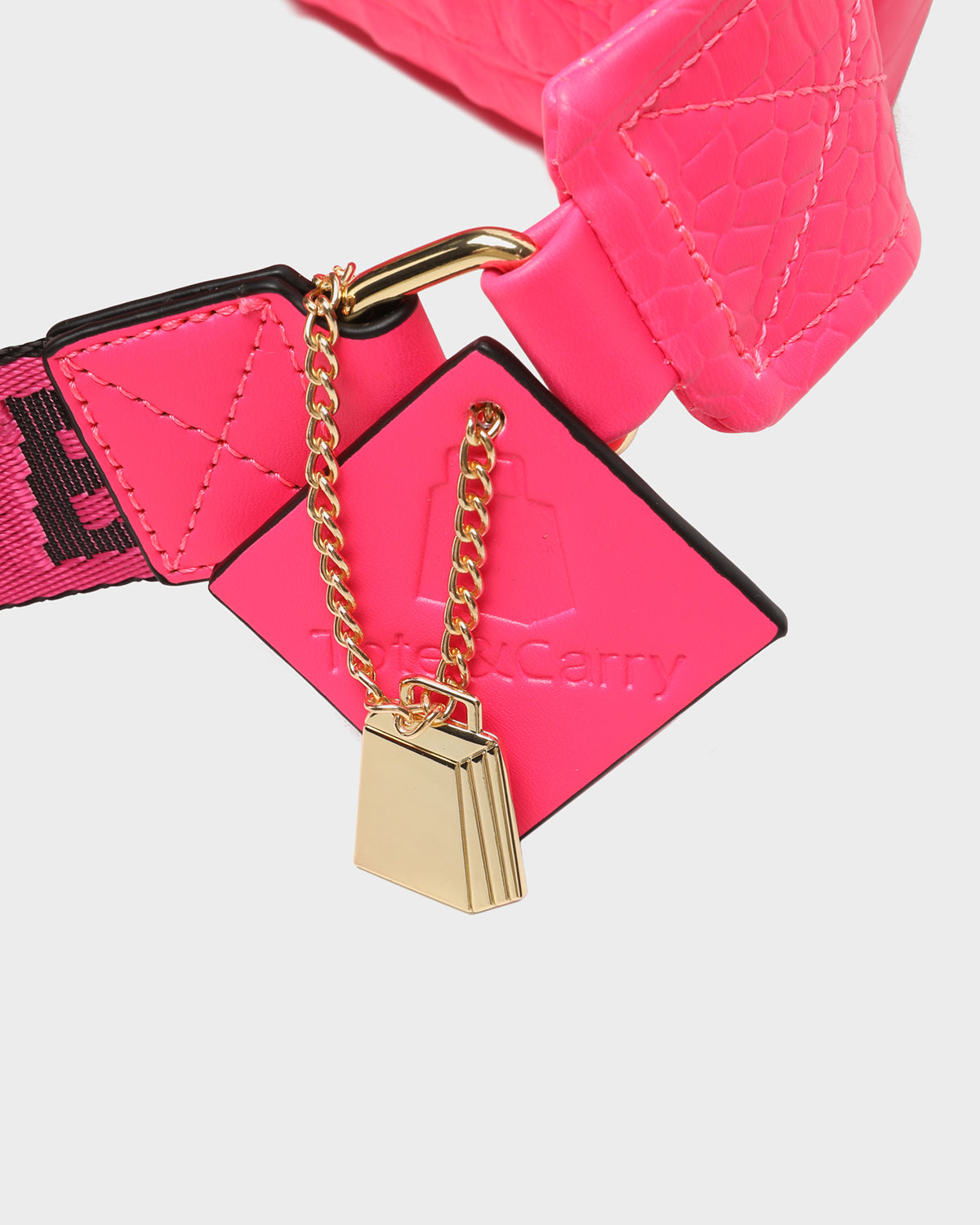 Apollo 2 Mini Fanny Pack Waist Bag in Neon Pink - Stylish Hands-Free Crossbody Bum Bag for Running, Travel, Hiking & Everyday Use