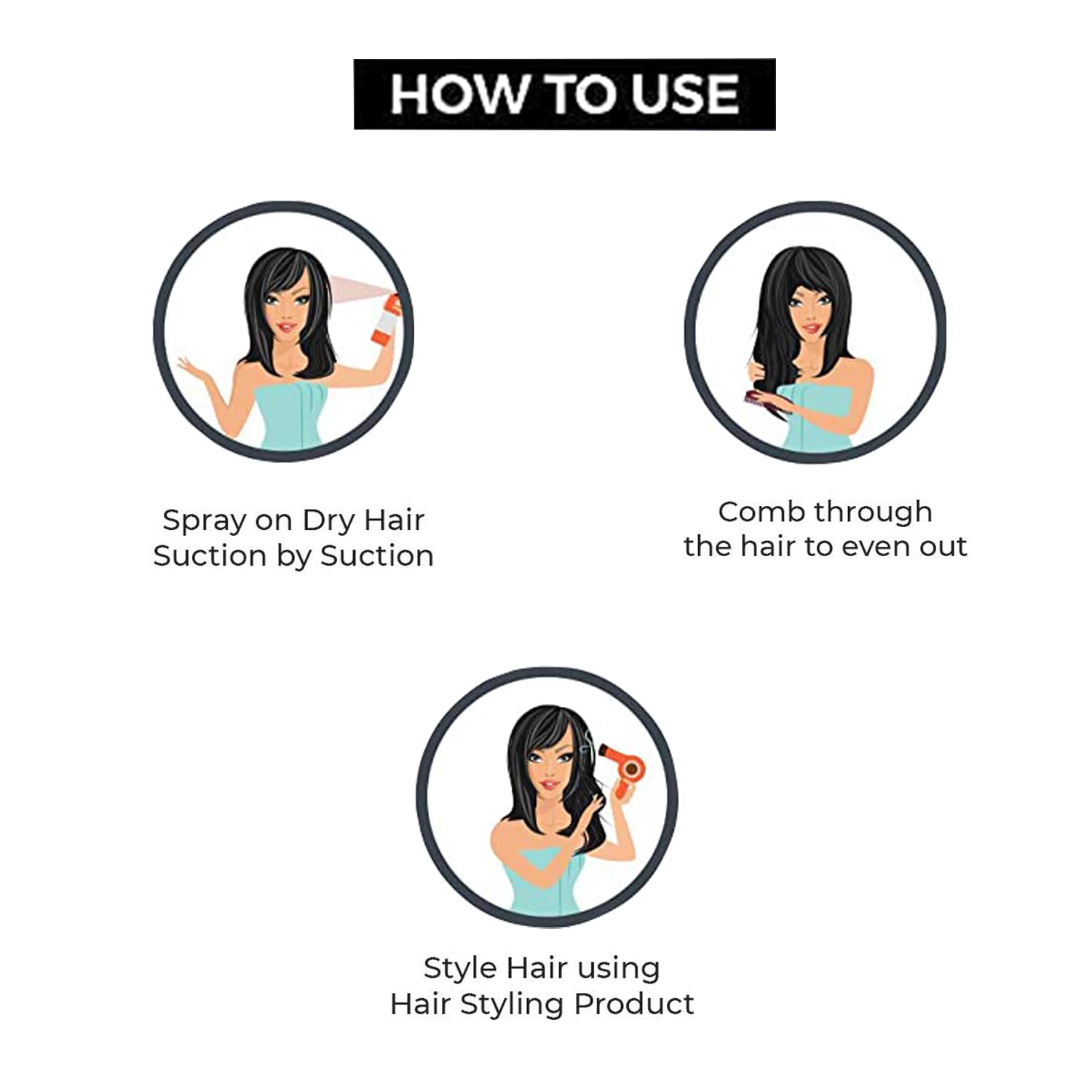 Vellasio Natural Heat Protection Spray for Hair Straightener with Moroccan Argan Oil & Grapeseed Oil - Sulfate Free, Paraben Free Hair Styling Spray for Men & Women - Perfect for Straightening, Blow Drying & Heat Styling
