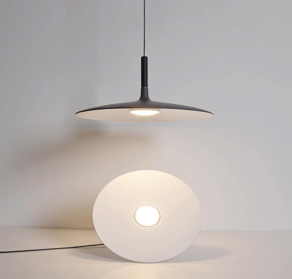 Aplomb Modern Metal Pendant Light - Industrial Style Ceiling Hanging Lamp for Kitchen Island, Dining Room & Bedroom Lighting