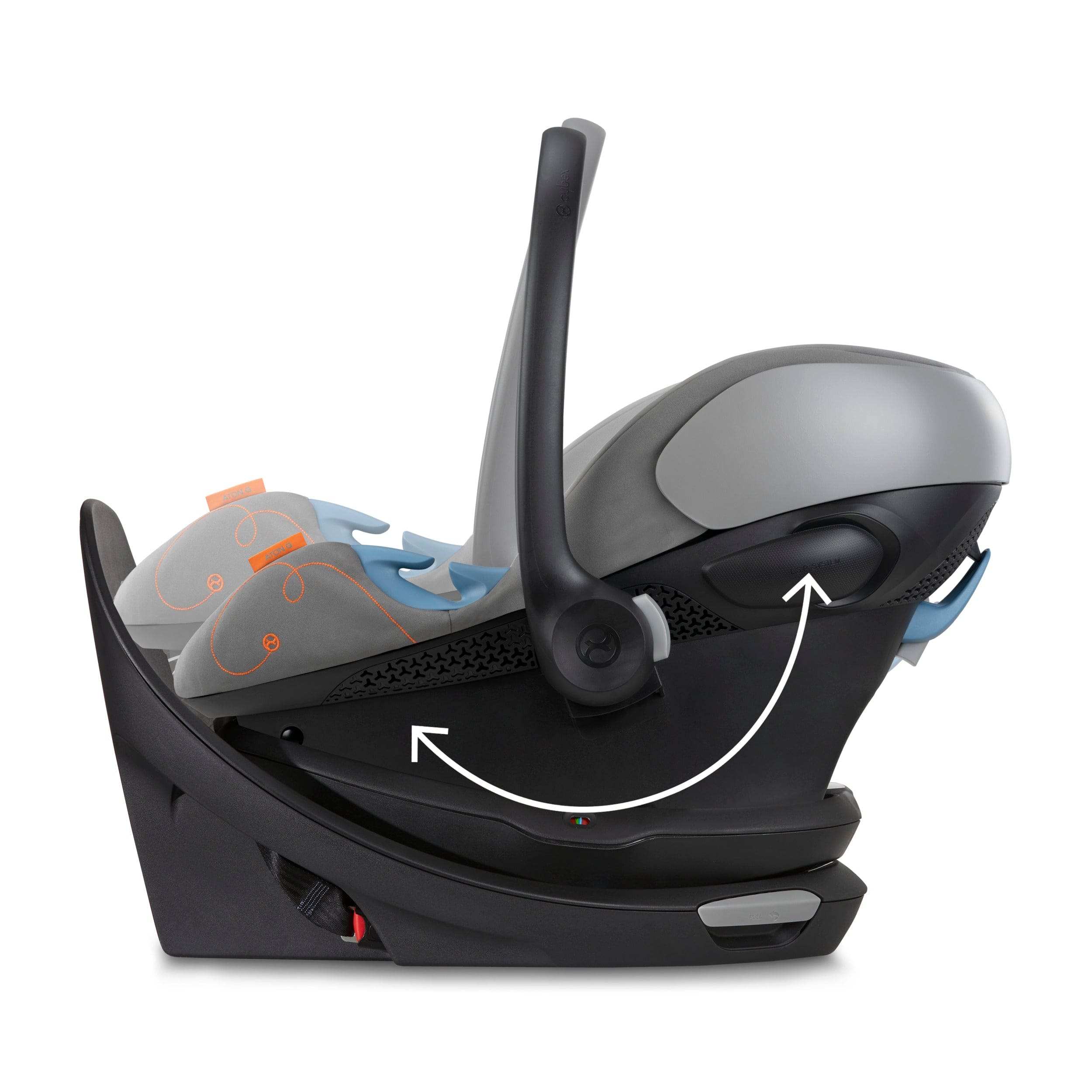 Cybex Aton G Swivel Infant Car Seat - 360° Rotating, Side Impact Protection, Lightweight & Compact for Easy Installation - Perfect for Newborns, Travel, and Everyday Use