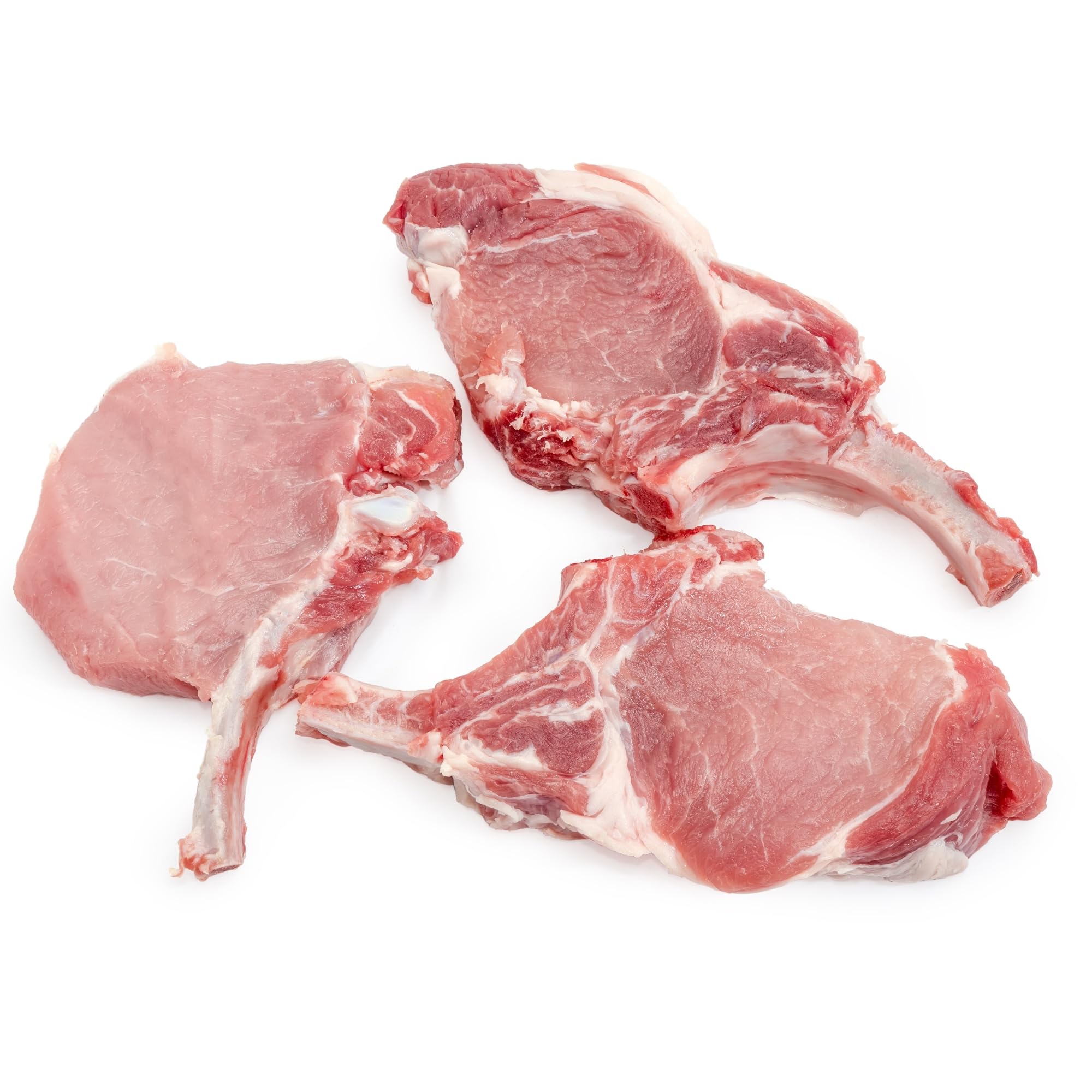 Premium French Pork Chops - 8oz Each (Pack of 10) | Gourmet Quality Meat for Grilling, Pan-Frying & Family Dinners | Today Gourmet Foods of NC