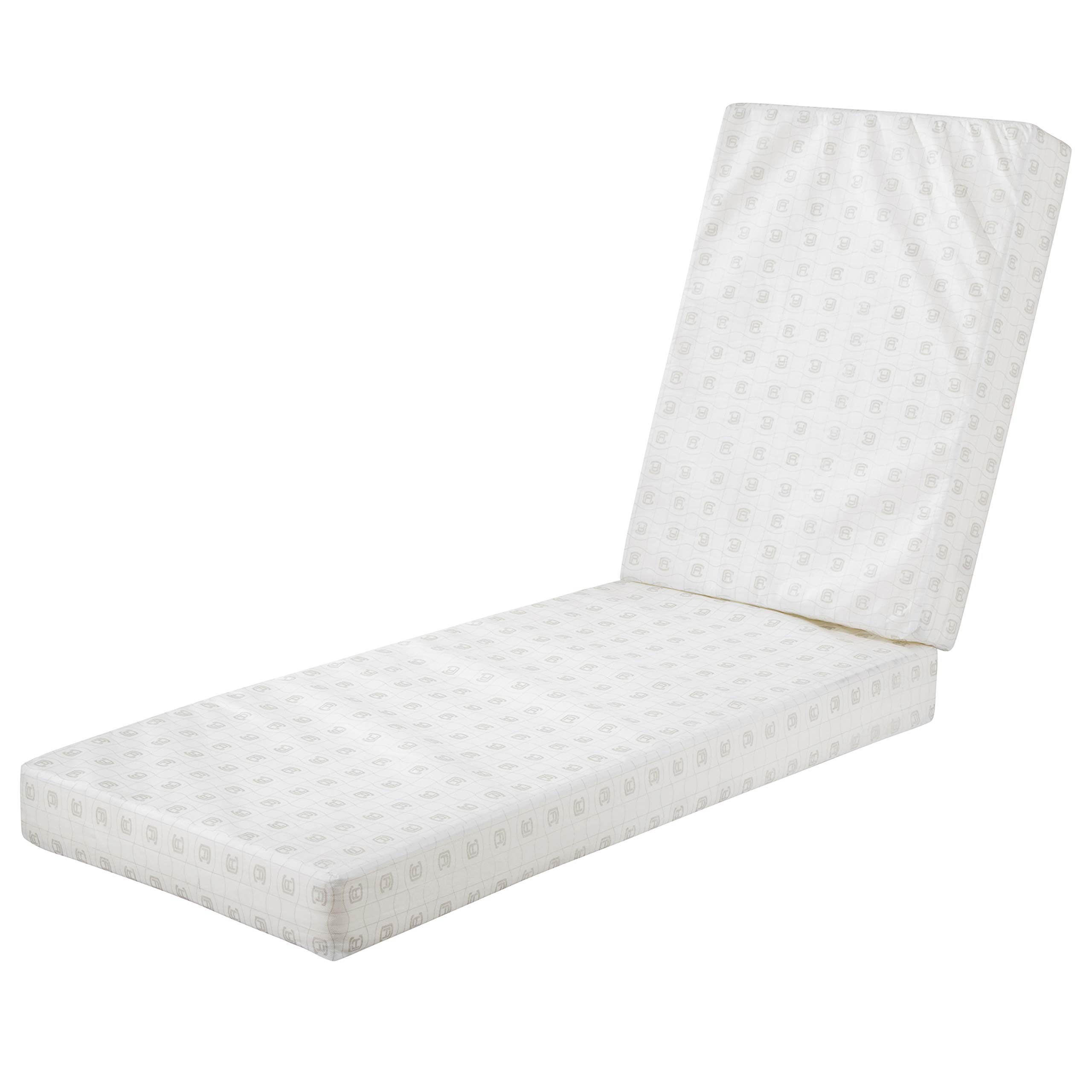 Classic Accessories Montlake Outdoor Chaise Lounge Cushion 74x23 - FadeSafe, Water-Repellent, Heather Henna - Perfect for Patio, Poolside, and Garden Relaxation