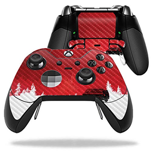 Premium Carbon Fiber Skin for Microsoft Xbox One Elite Controller - Protective & Durable Textured Finish | Easy to Apply | Made in USA | Perfect for Gaming Protection & Customization
