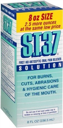 S.T.37 Antiseptic Mouthwash Liquid - 8 Oz (Pack of 2) | Oral Rinse for Fresh Breath & Gum Health | Ideal for Daily Use, Travel & Post-Dental Care
