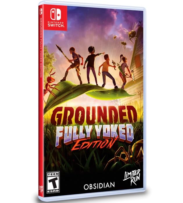 Grounded Fully Yoked Edition - Nintendo Switch Game - Limited Run #231 Collector's Edition | Survival Adventure Game for Kids & Adults | Perfect for Family Game Nights & Outdoor Exploration Enthusiasts