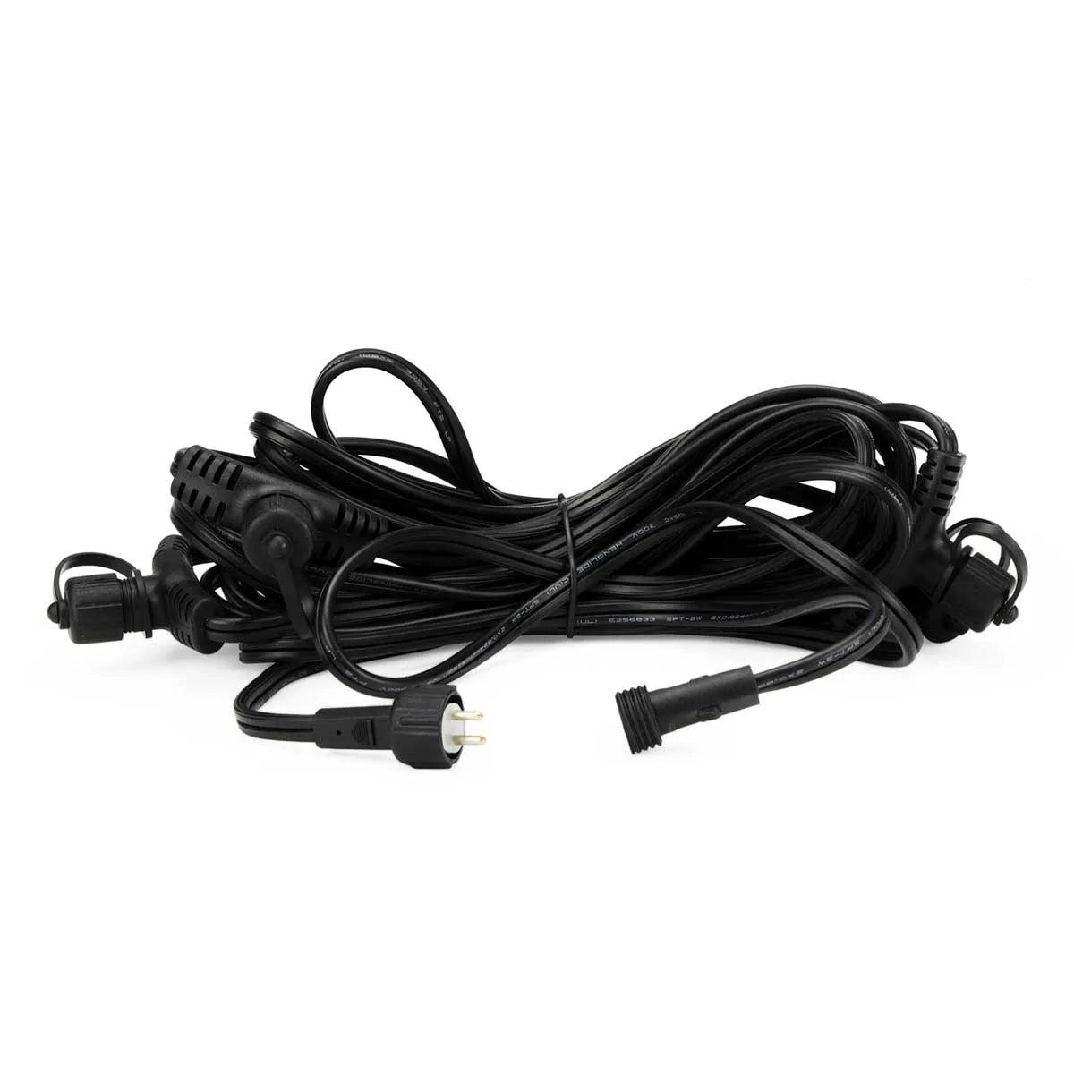 5 Outlet Quick Connect Extension Cord - 6ft Heavy Duty Power Strip with Surge Protection for Home, Office & Workshop Use