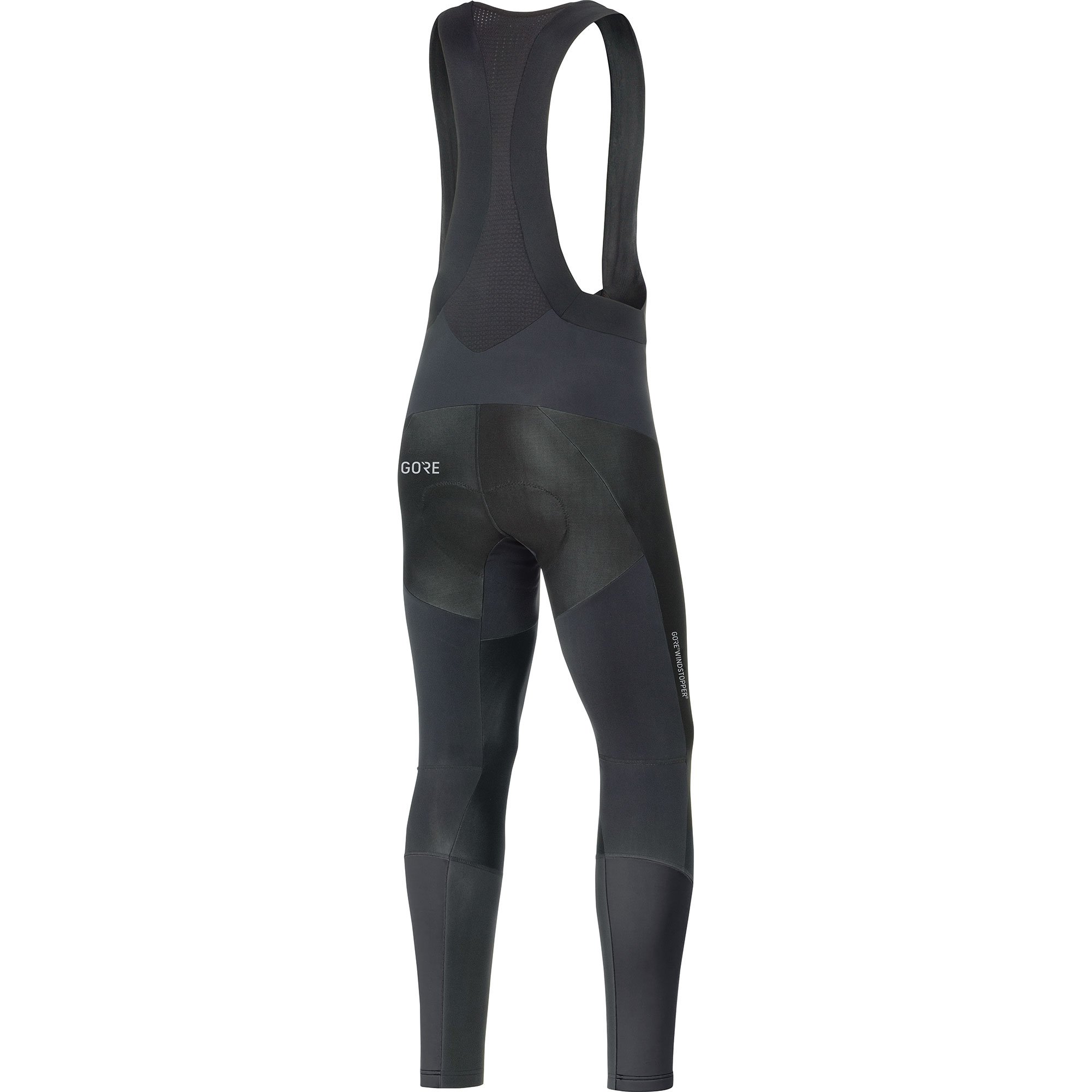 GORE WEAR Windproof Men's Cycling Bib Shorts - Breathable Padded Bike Shorts for Road & Mountain Biking - Ideal for Training, Racing & Long Distance Cycling