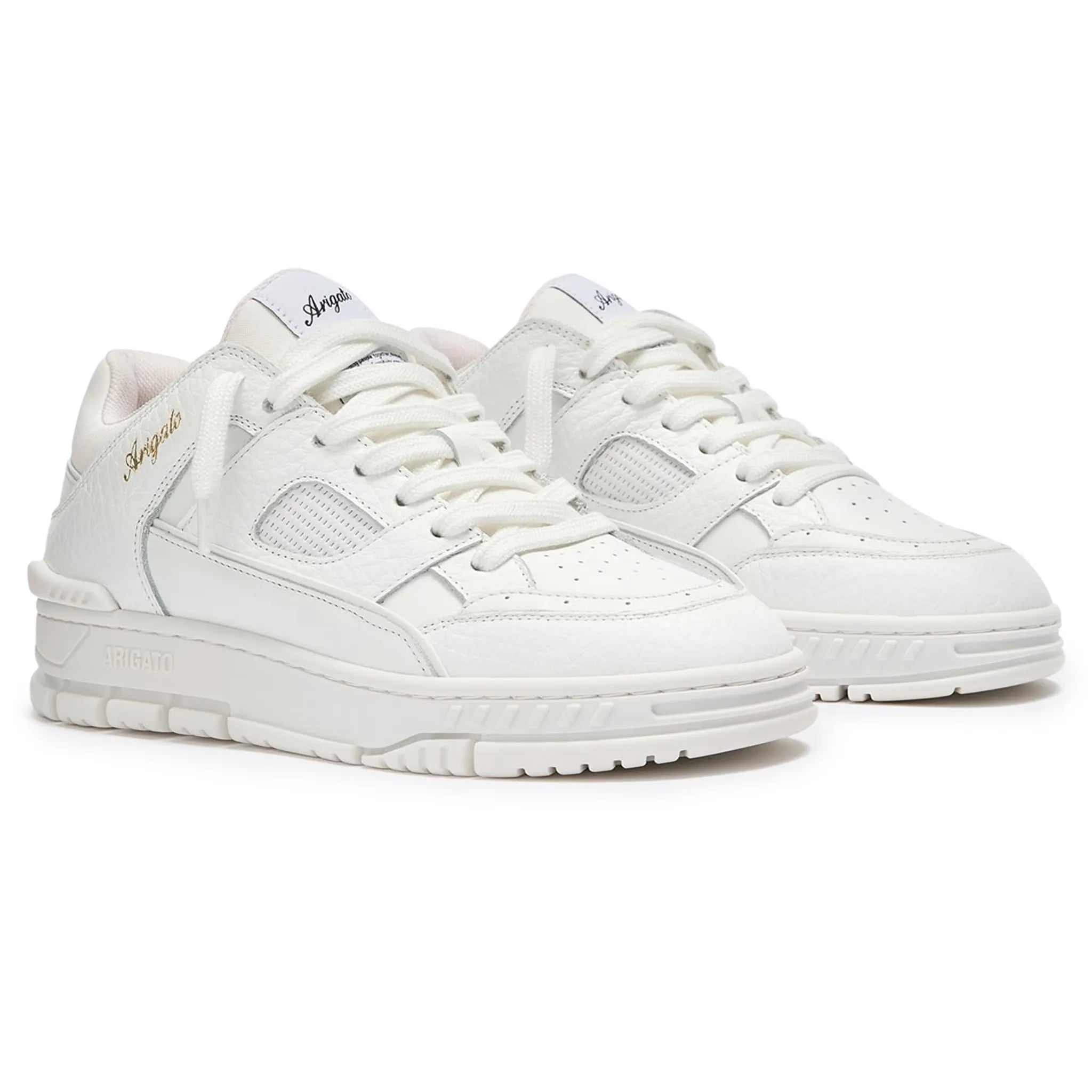 Axel Arigato Area Lo White Sneakers for Men - Minimalist Low Top Casual Shoes for Everyday Wear - Perfect for Street Style, Work & Travel