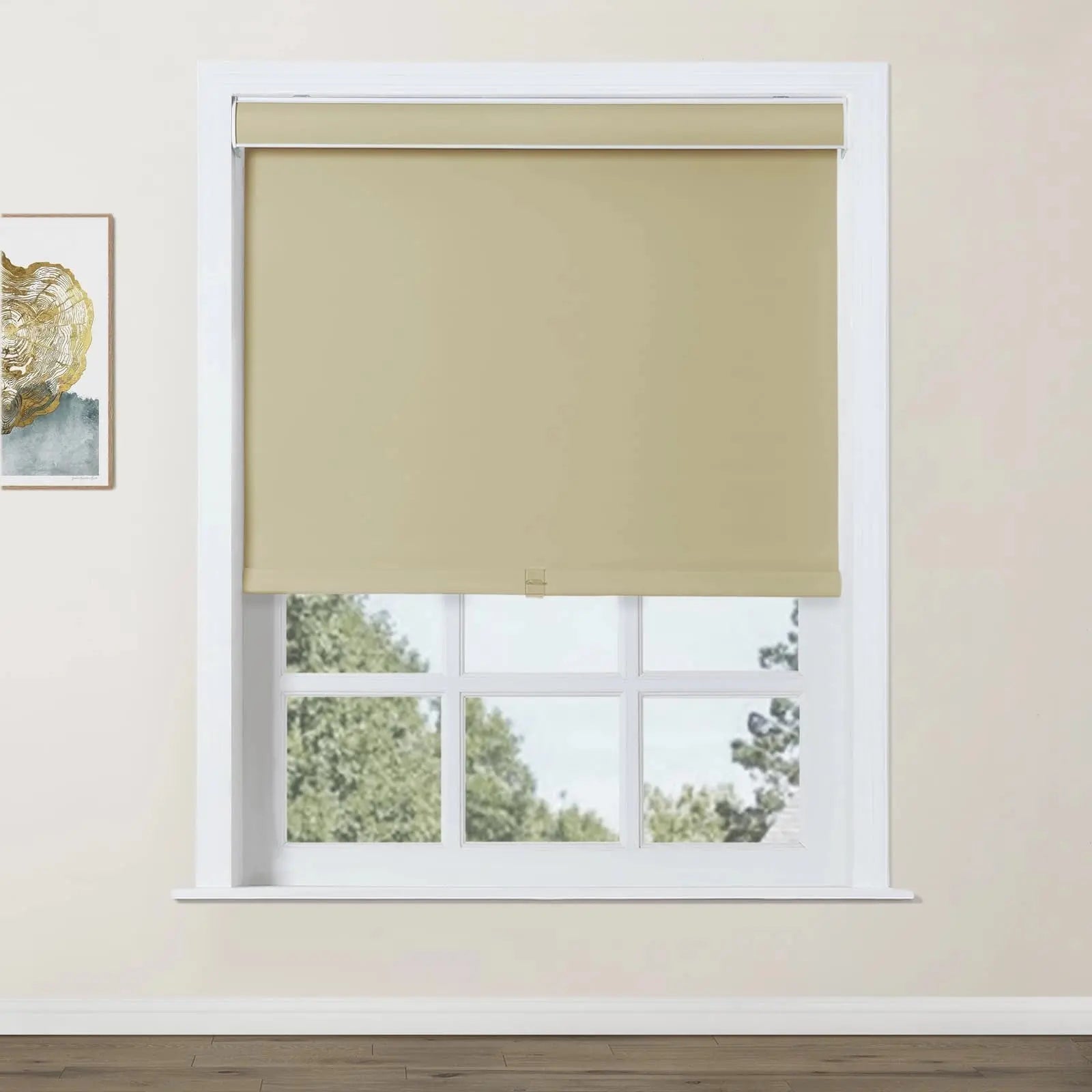 Premium Blackout Cordless Roller Shades for Windows - Light Blocking, Noise Reducing, Energy Efficient - Perfect for Bedrooms, Nurseries & Home Theaters