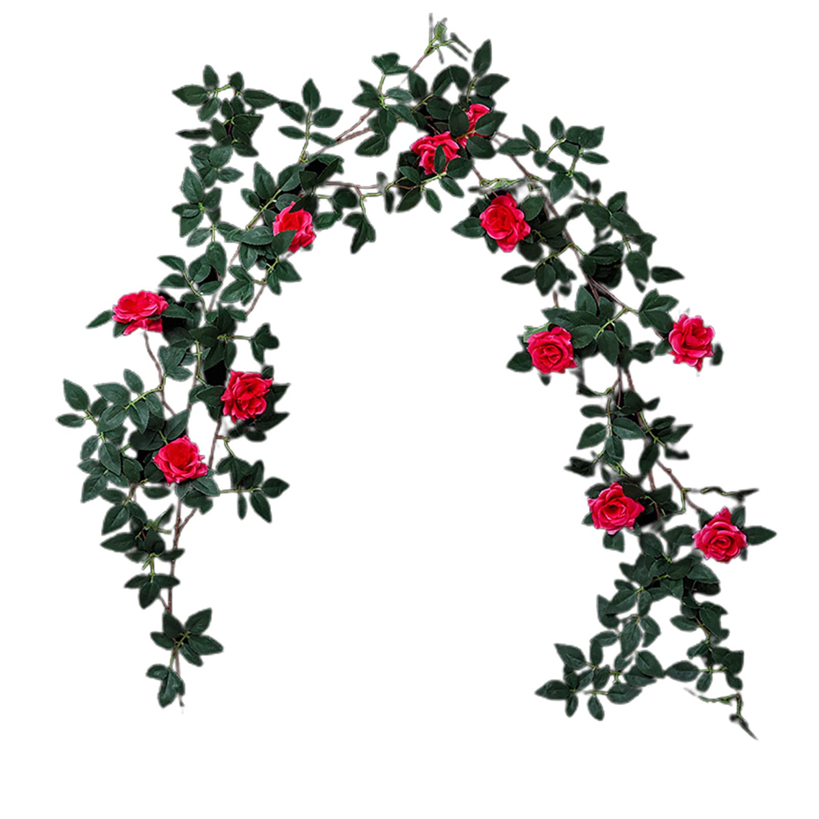 Exquisite Artificial Rattan Silk Flowers - Realistic Faux Silk Wedding Decor - Beautiful Imitation Rattan Vine for Home, Party & Event Decoration - Perfect for Weddings, Centerpieces, Wall Hangings & DIY Crafts